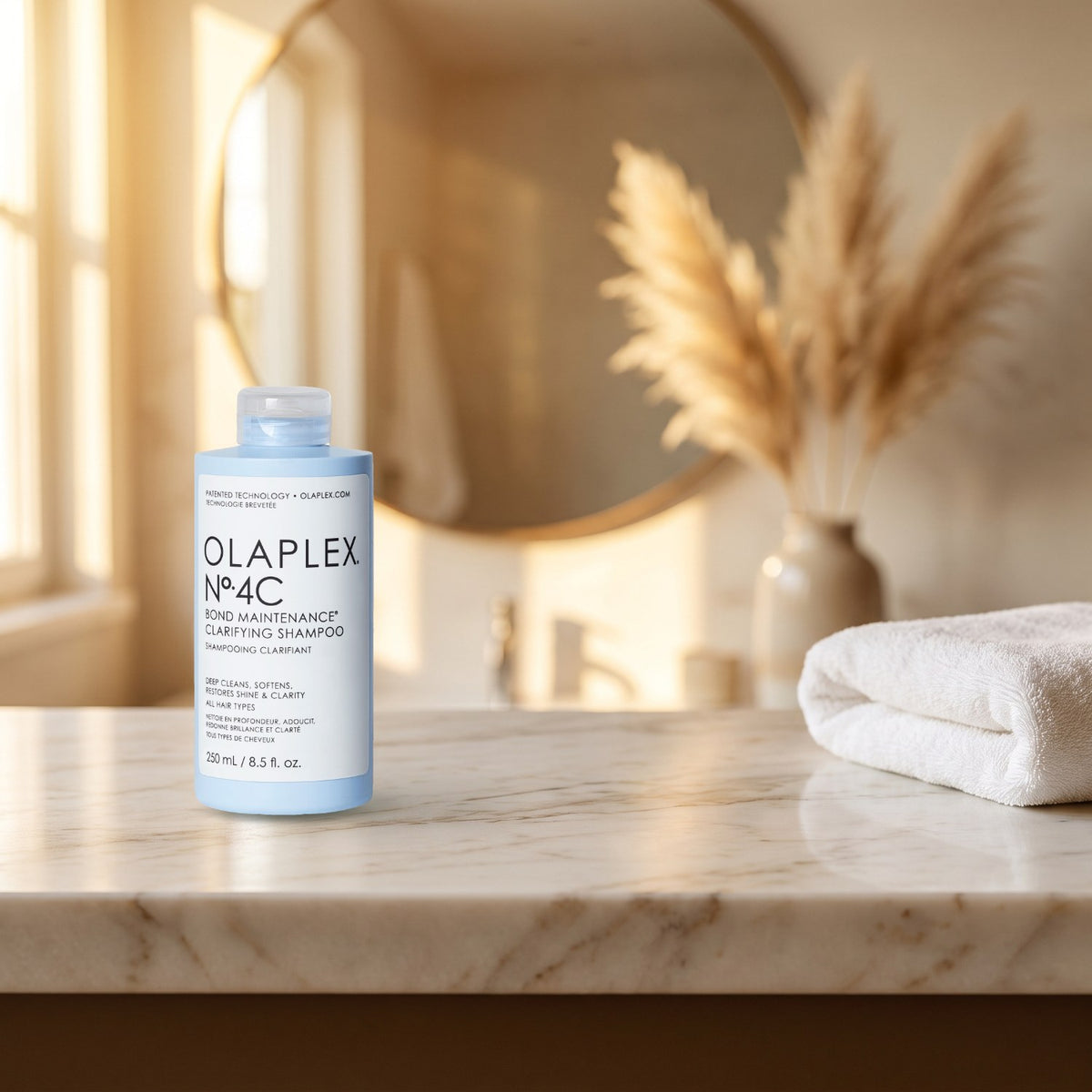 Olaplex No.4C Bond Maintenance Clarifying Shampoo au quotidien
