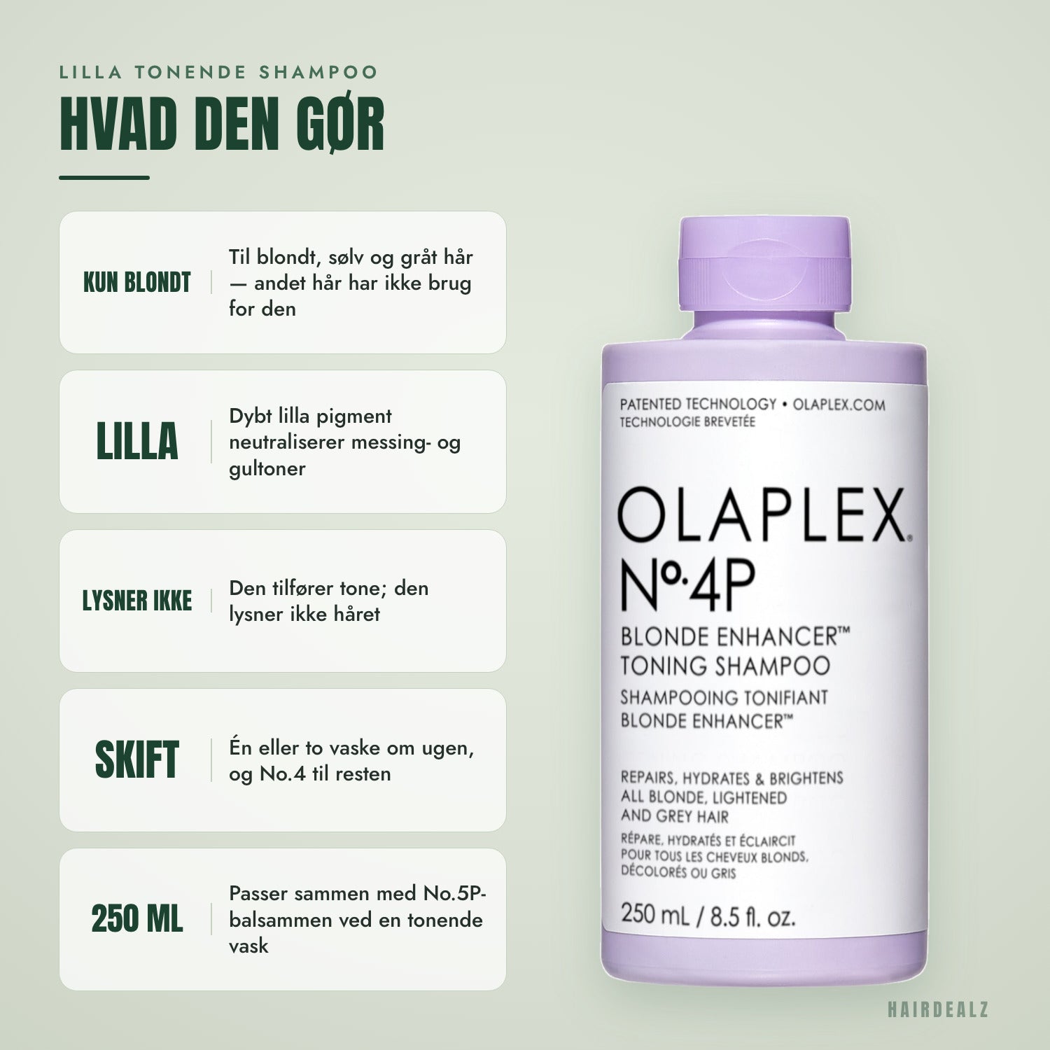 Det Olaplex No.4P gør