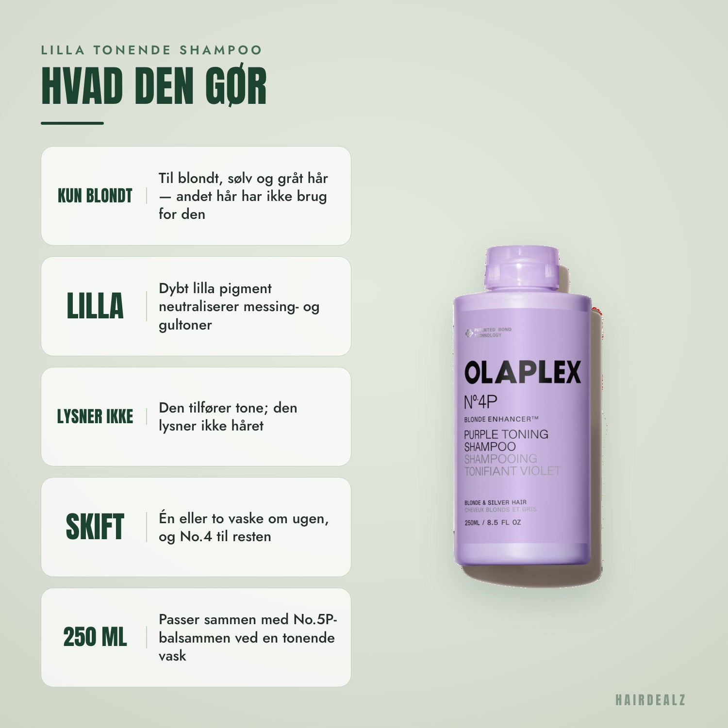 Det Olaplex No.4P gør