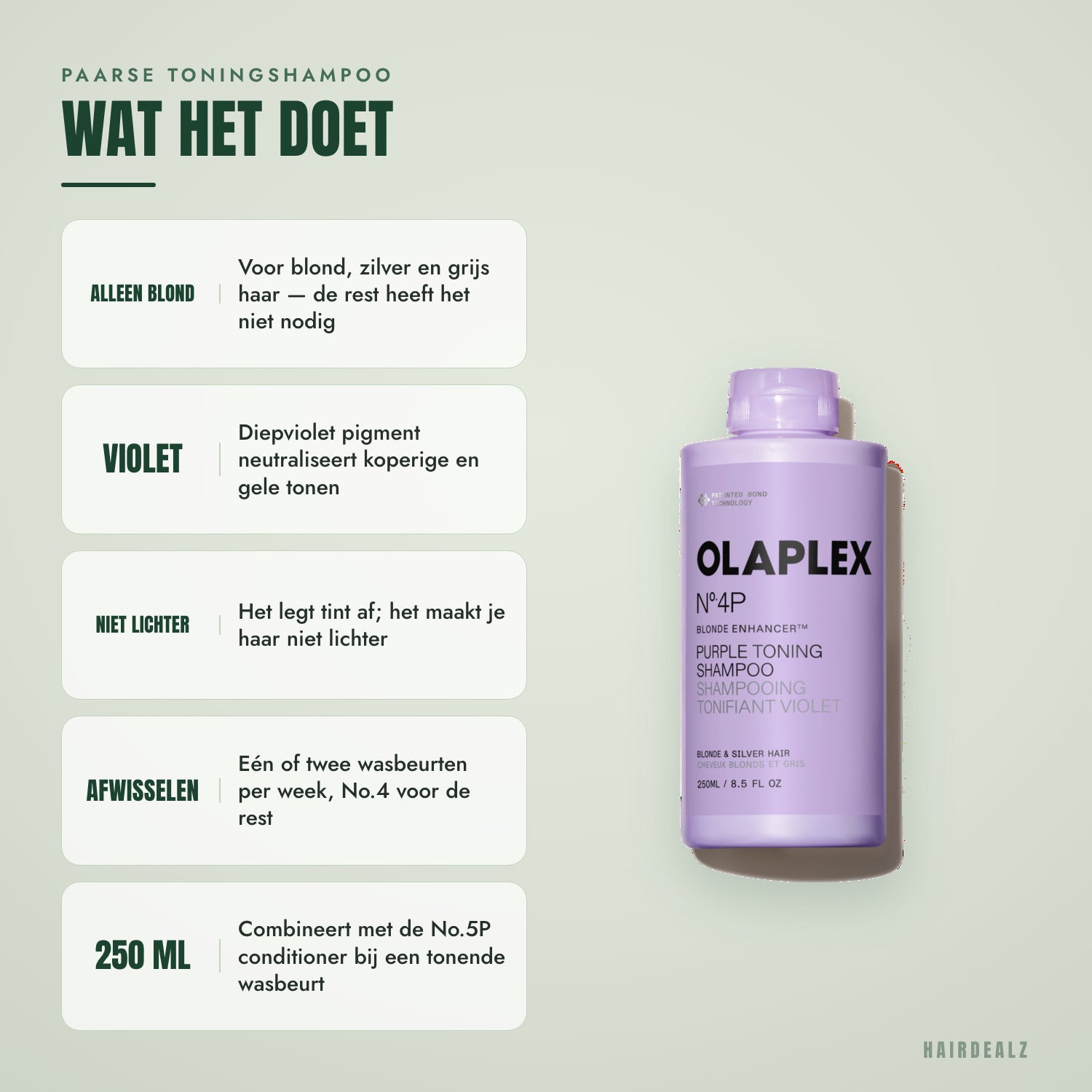 What Olaplex No.4P does