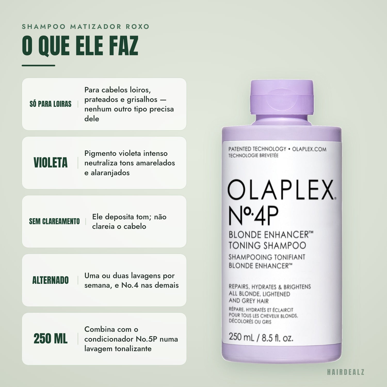 O que o Olaplex No.4P faz