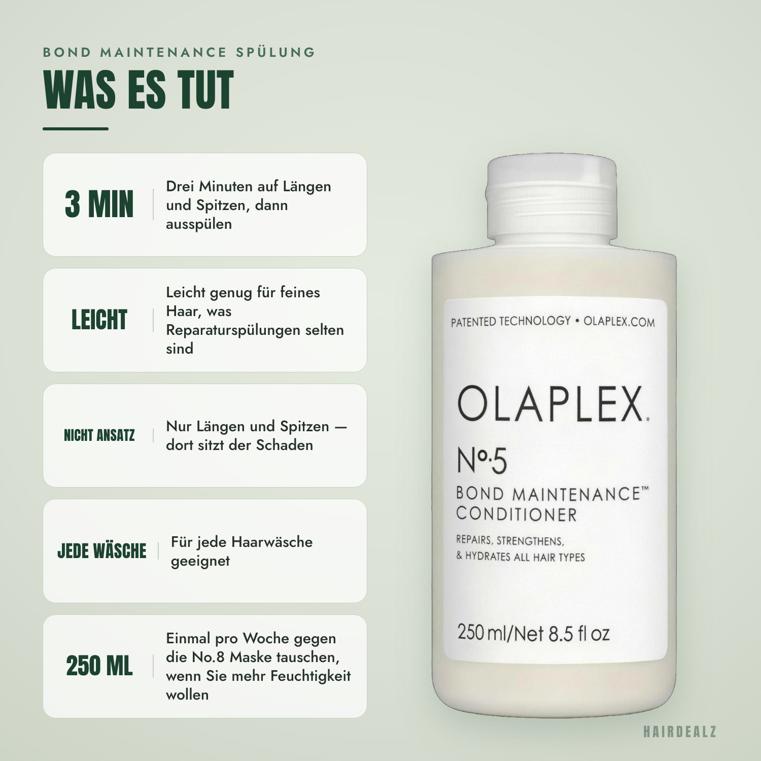 Was Olaplex No.5 tut