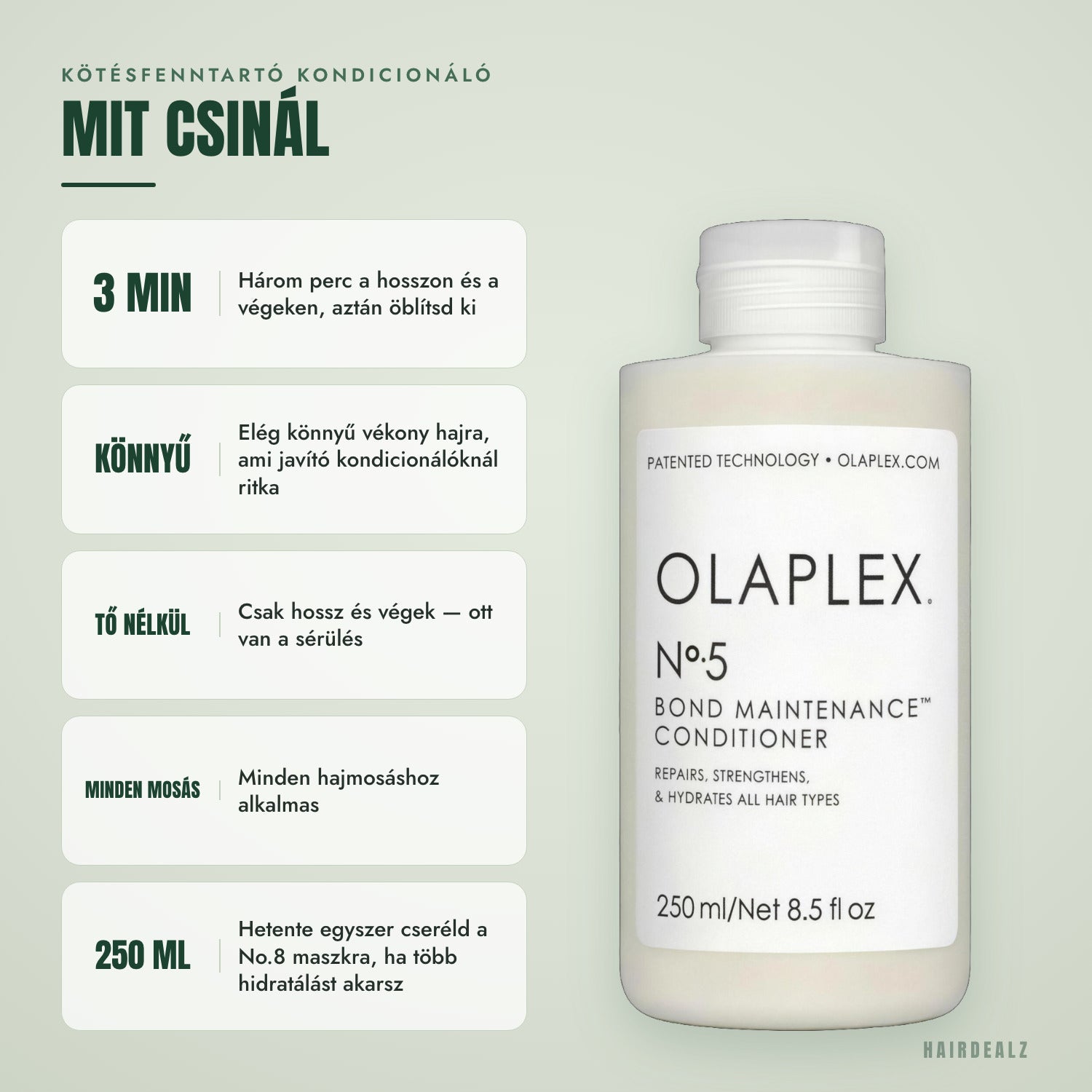 Mit tesz az Olaplex No.5