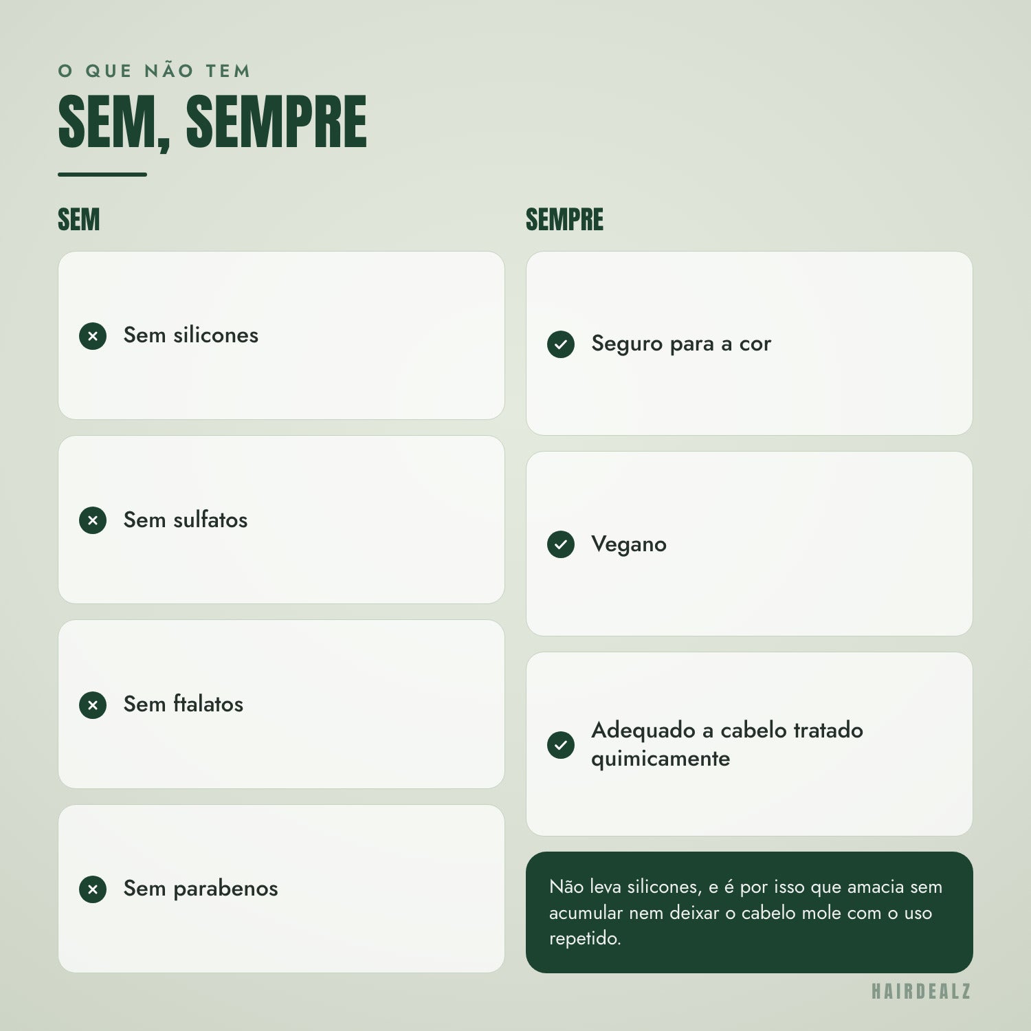 O que não tem o Olaplex No.5