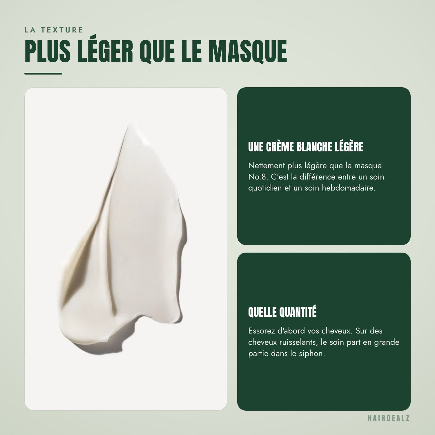 La texture du Olaplex No.5