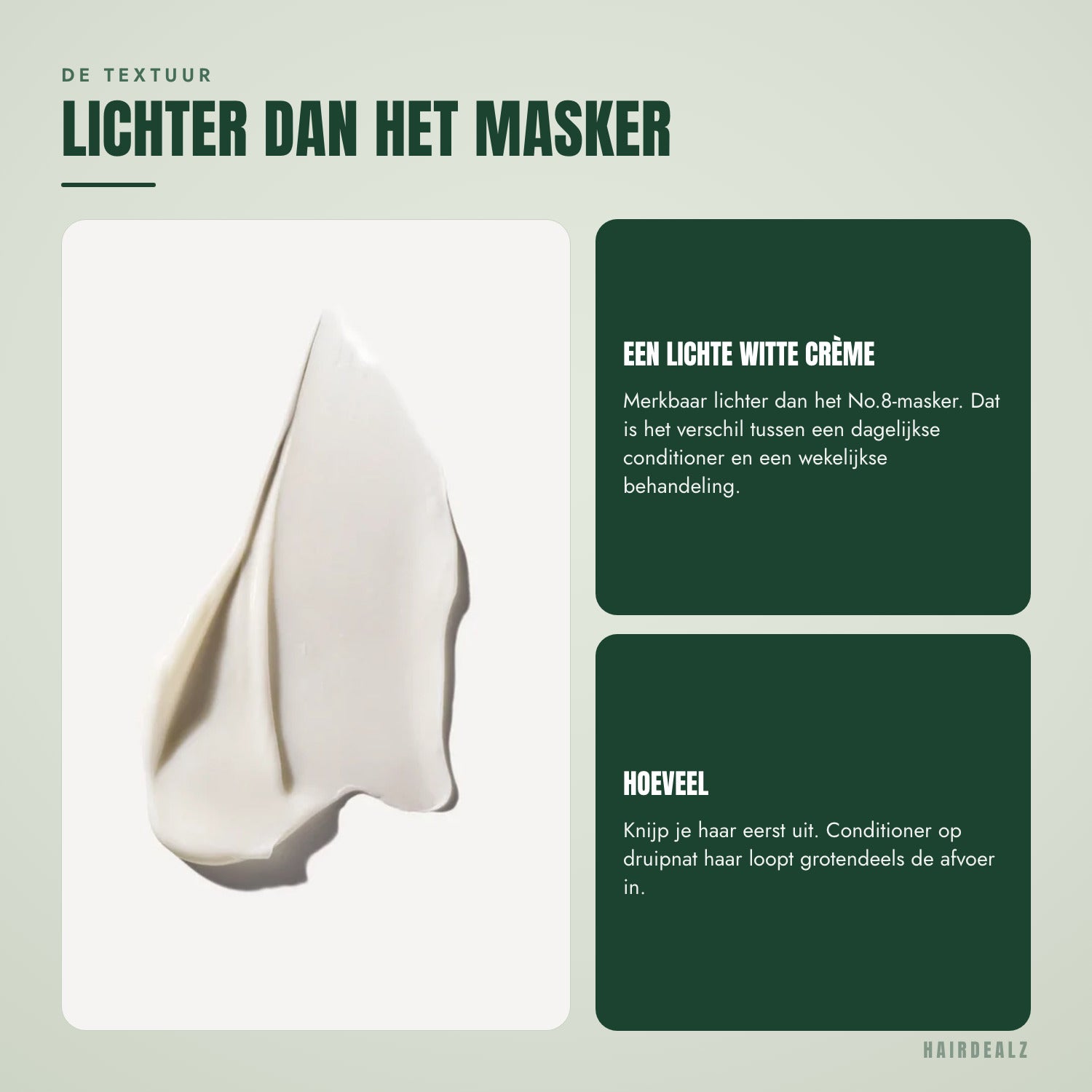De textuur van Olaplex No.5