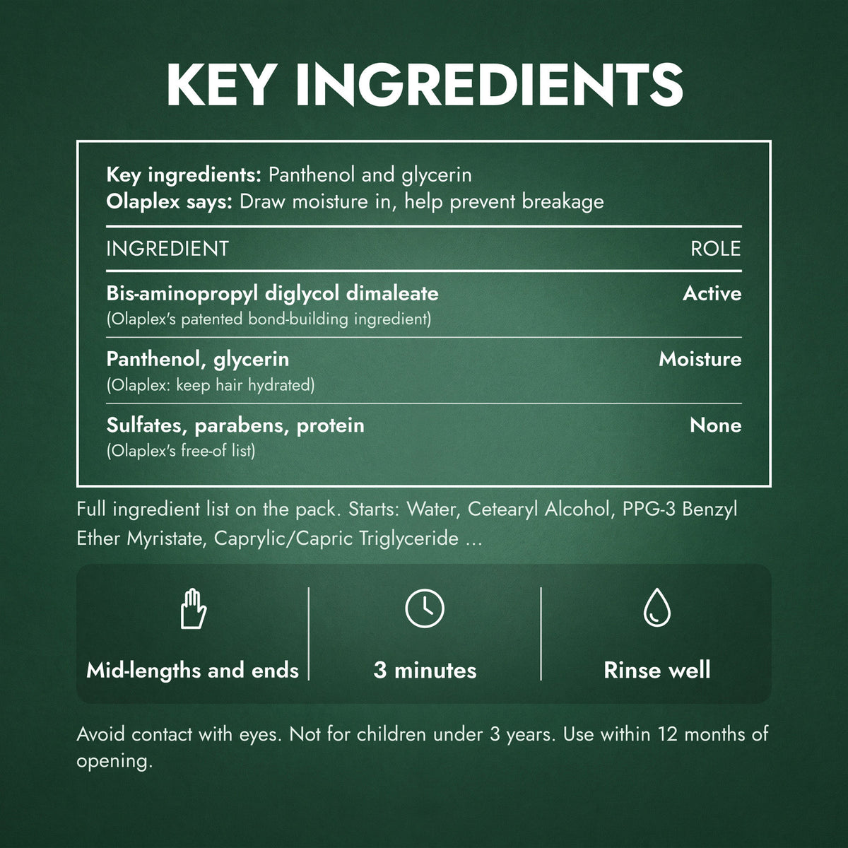 Key Ingredients: Olaplex No.5 Bond Maintenance Conditioner