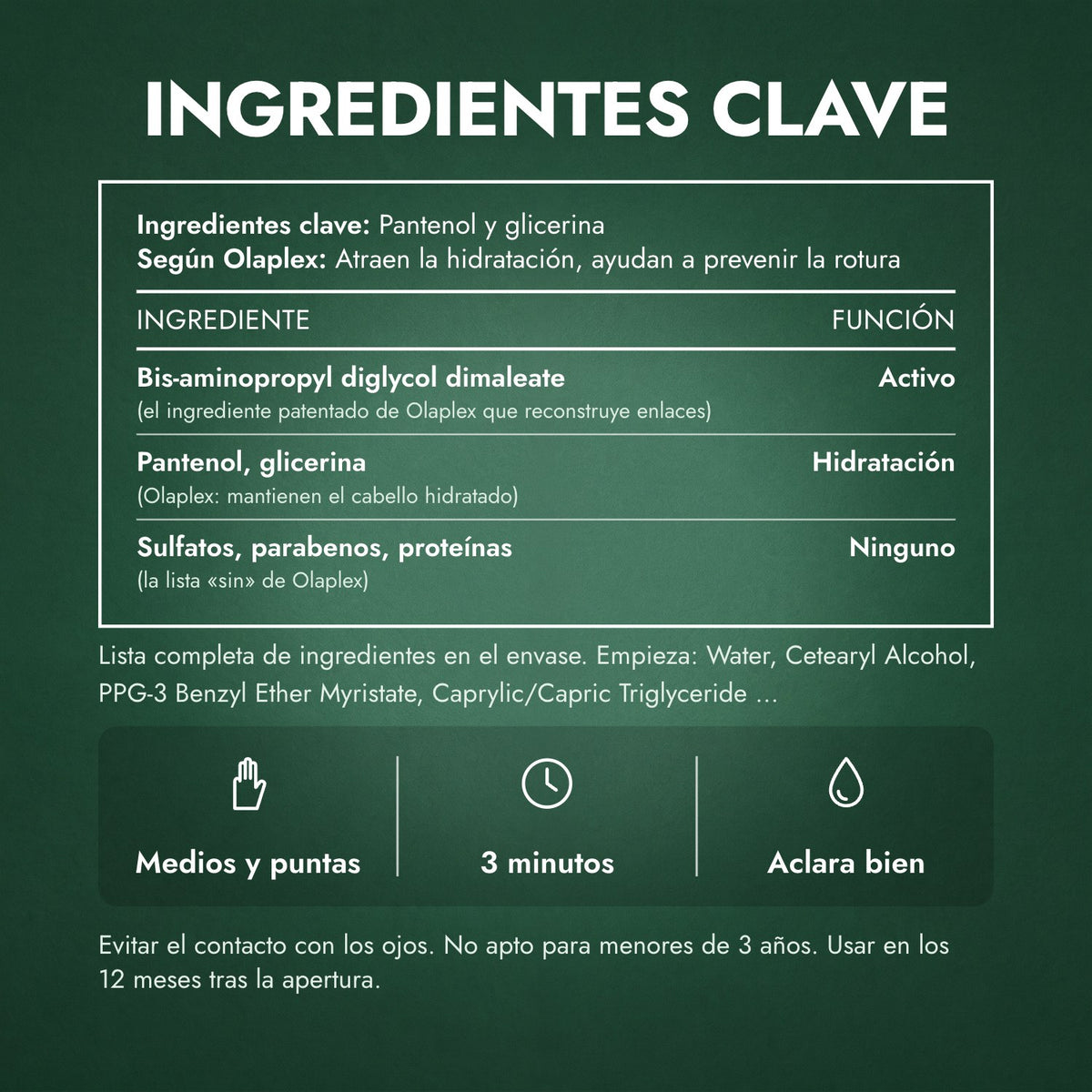 Ingredientes clave: Olaplex No.5 Bond Maintenance Conditioner