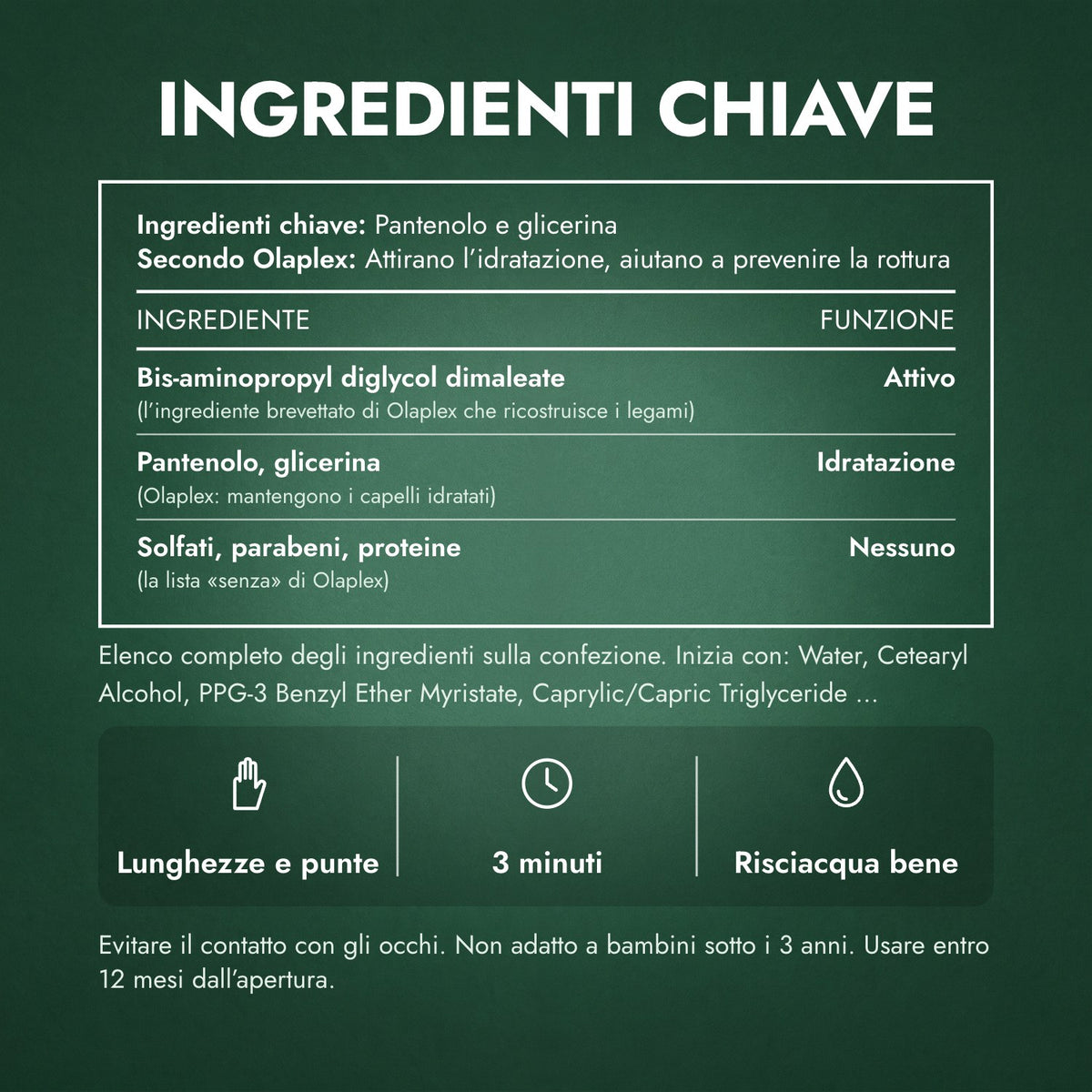 Ingredienti chiave: Olaplex No.5 Bond Maintenance Conditioner