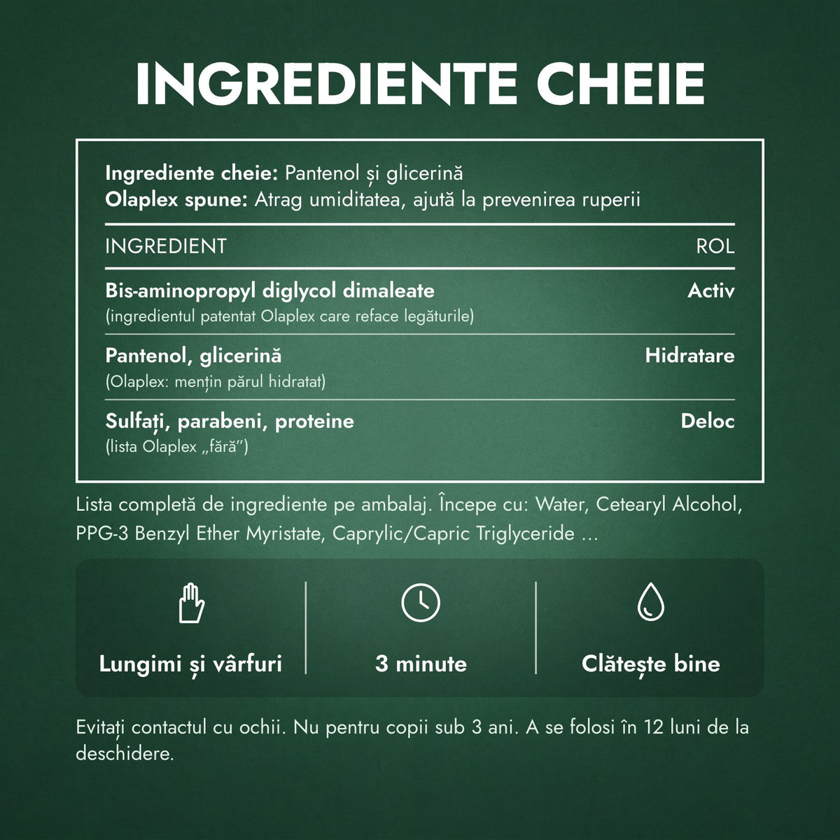 Ingrediente cheie: Olaplex No.5 Bond Maintenance balsam