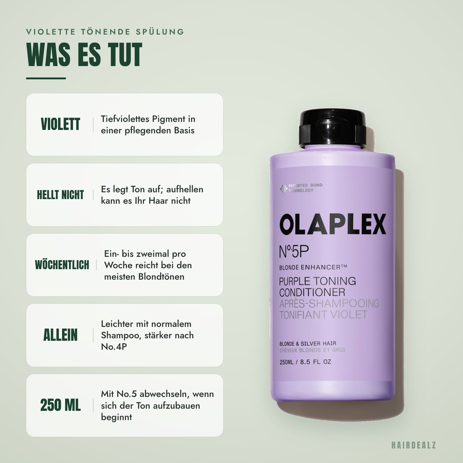 What Olaplex No.5P does