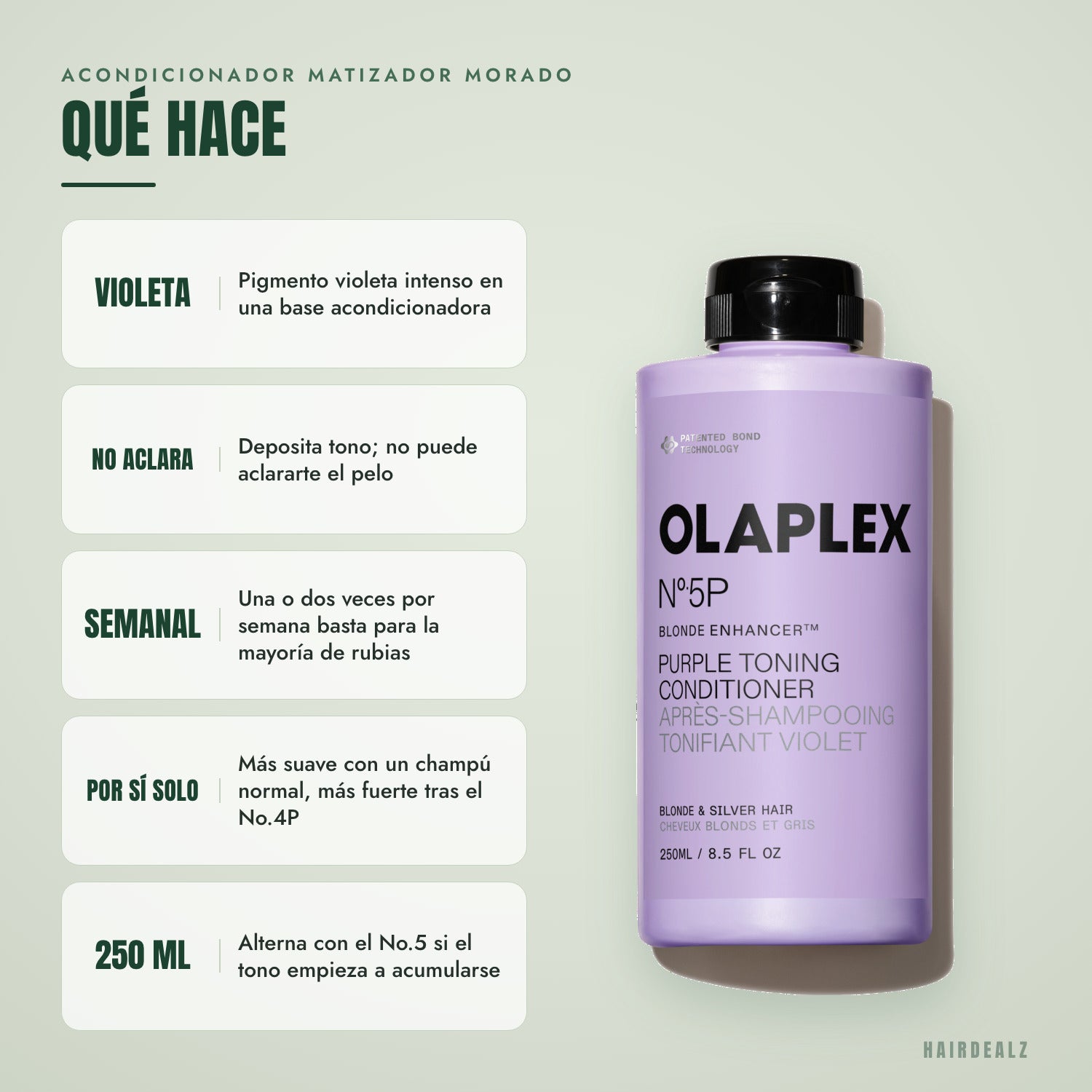 Qué hace Olaplex No.5P