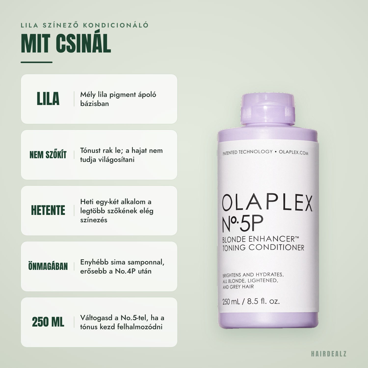 Mire jó az Olaplex No.5P