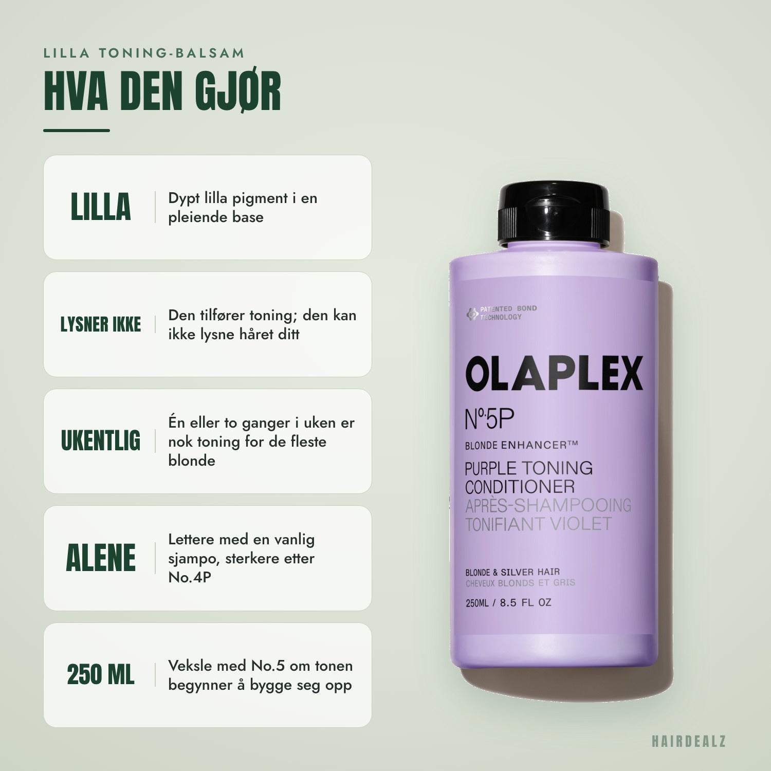 Dette gjør Olaplex No.5P