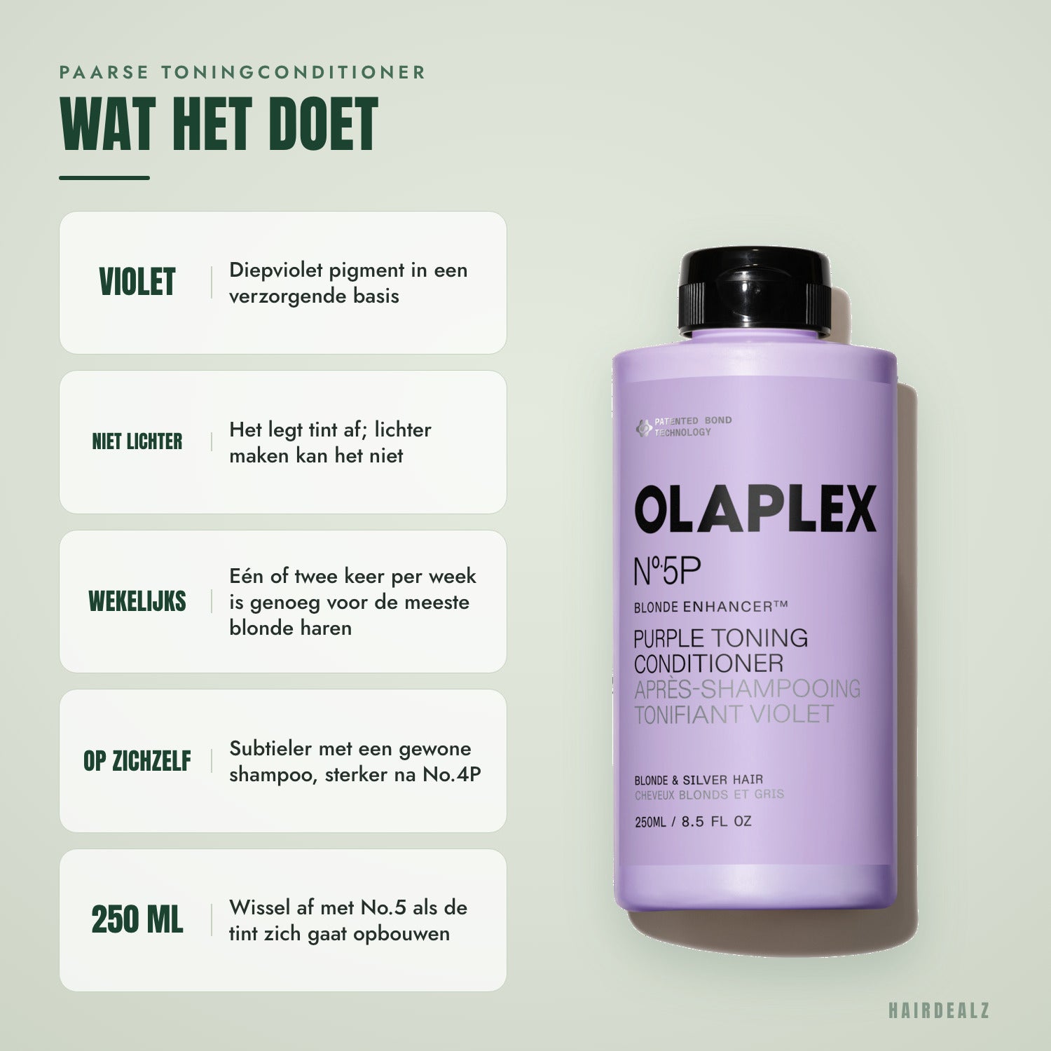 What Olaplex No.5P does