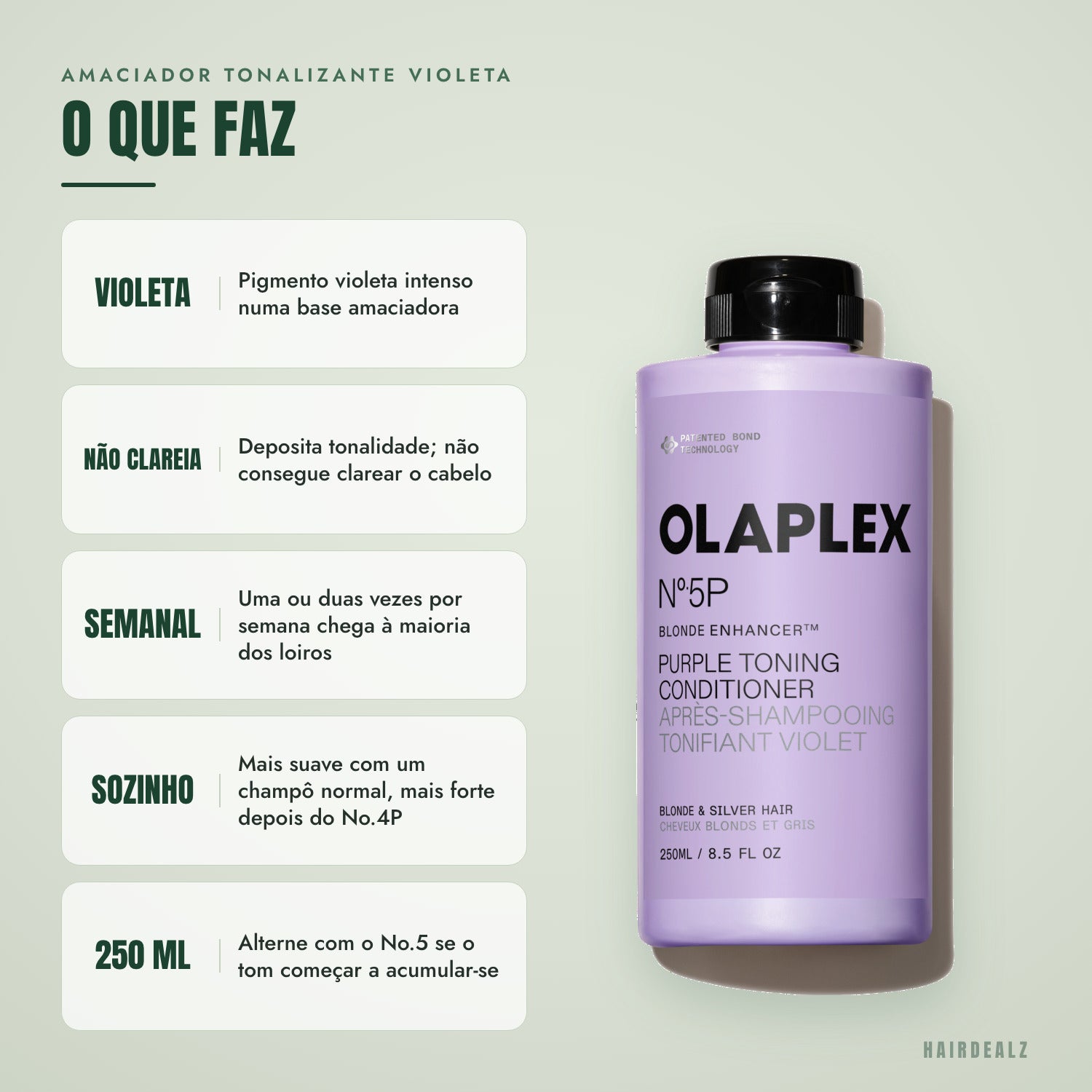 Para que serve o Olaplex No.5P