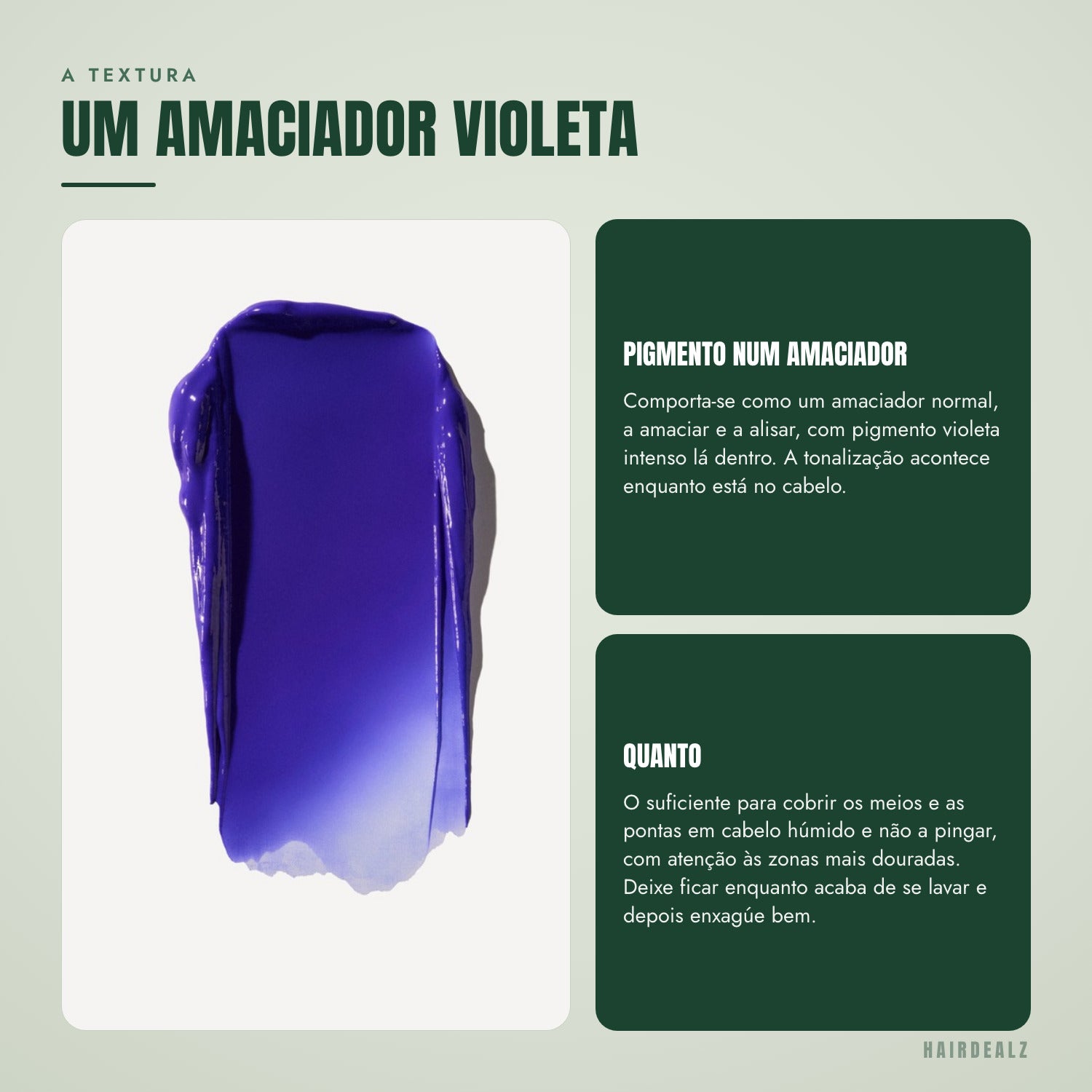 A textura do Olaplex No.5P