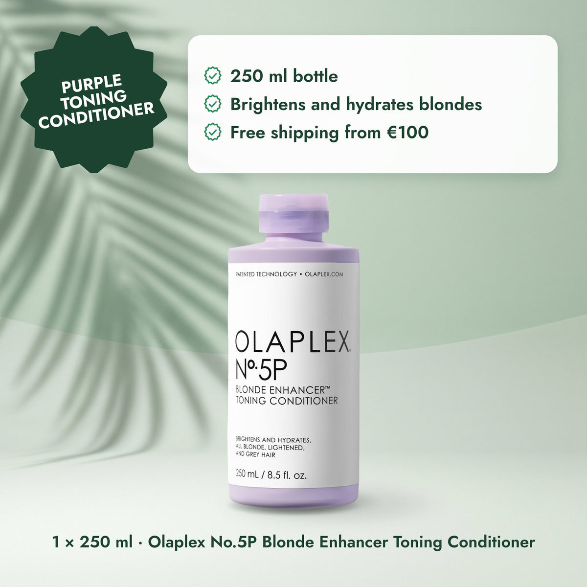 Olaplex No.5P Blonde Enhancer Toning Conditioner: Olaplex No.5P Blonde Enhancer Toning Conditioner (250ml)