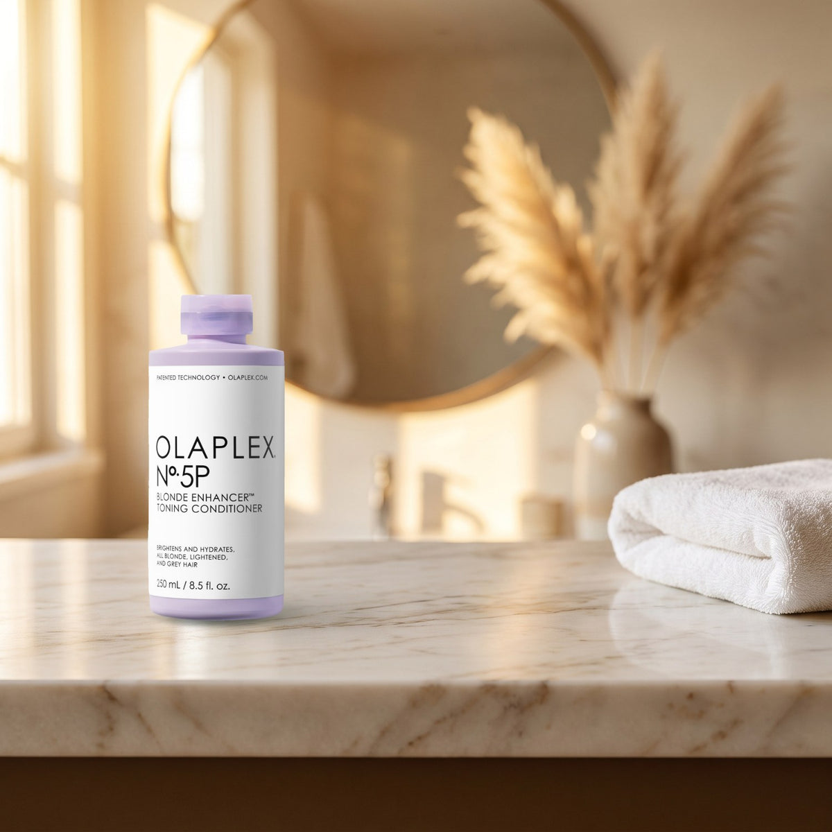 Olaplex No.5P Blonde Enhancer Toning Conditioner u svakodnevnoj upotrebi