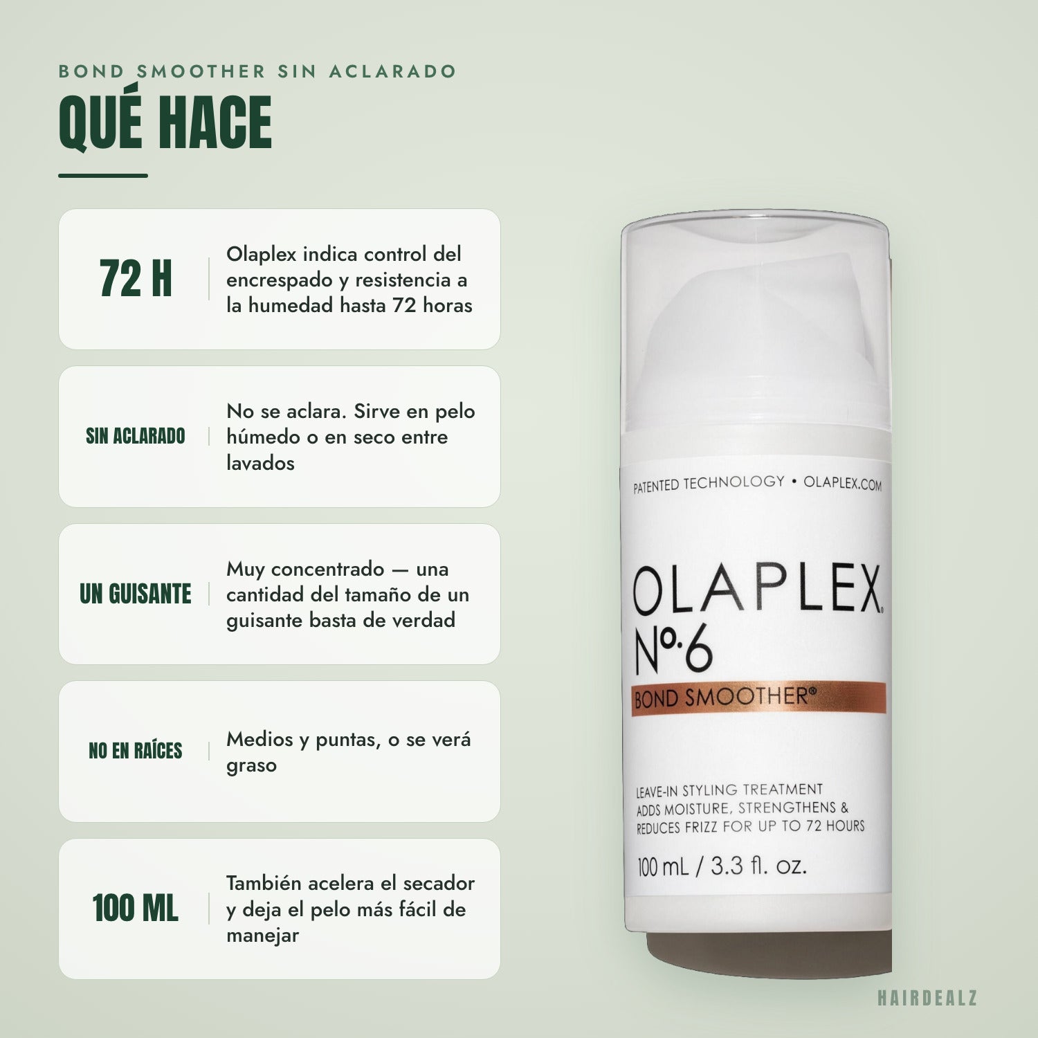 Qué hace Olaplex No.6