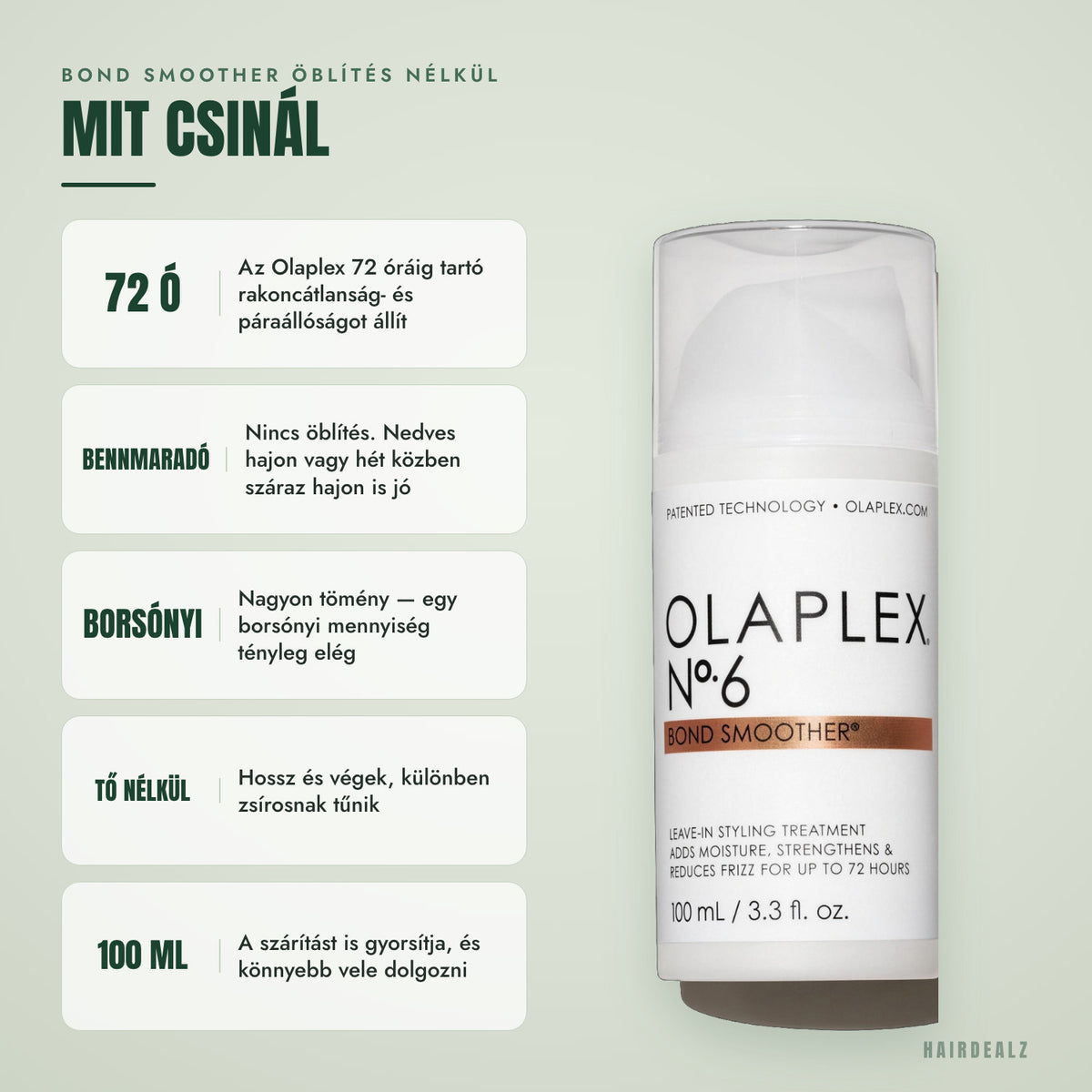 Mit tesz az Olaplex No.6