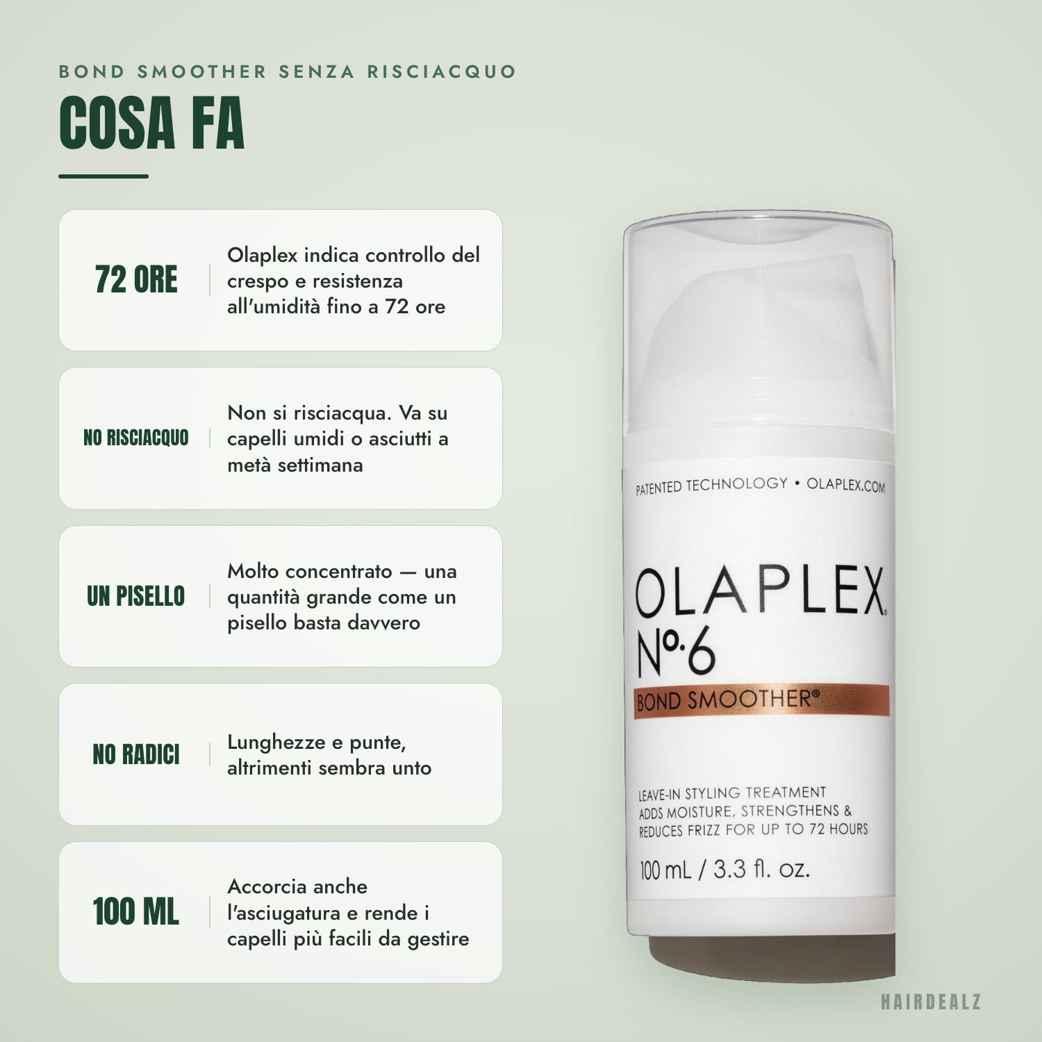 Cosa fa Olaplex No.6