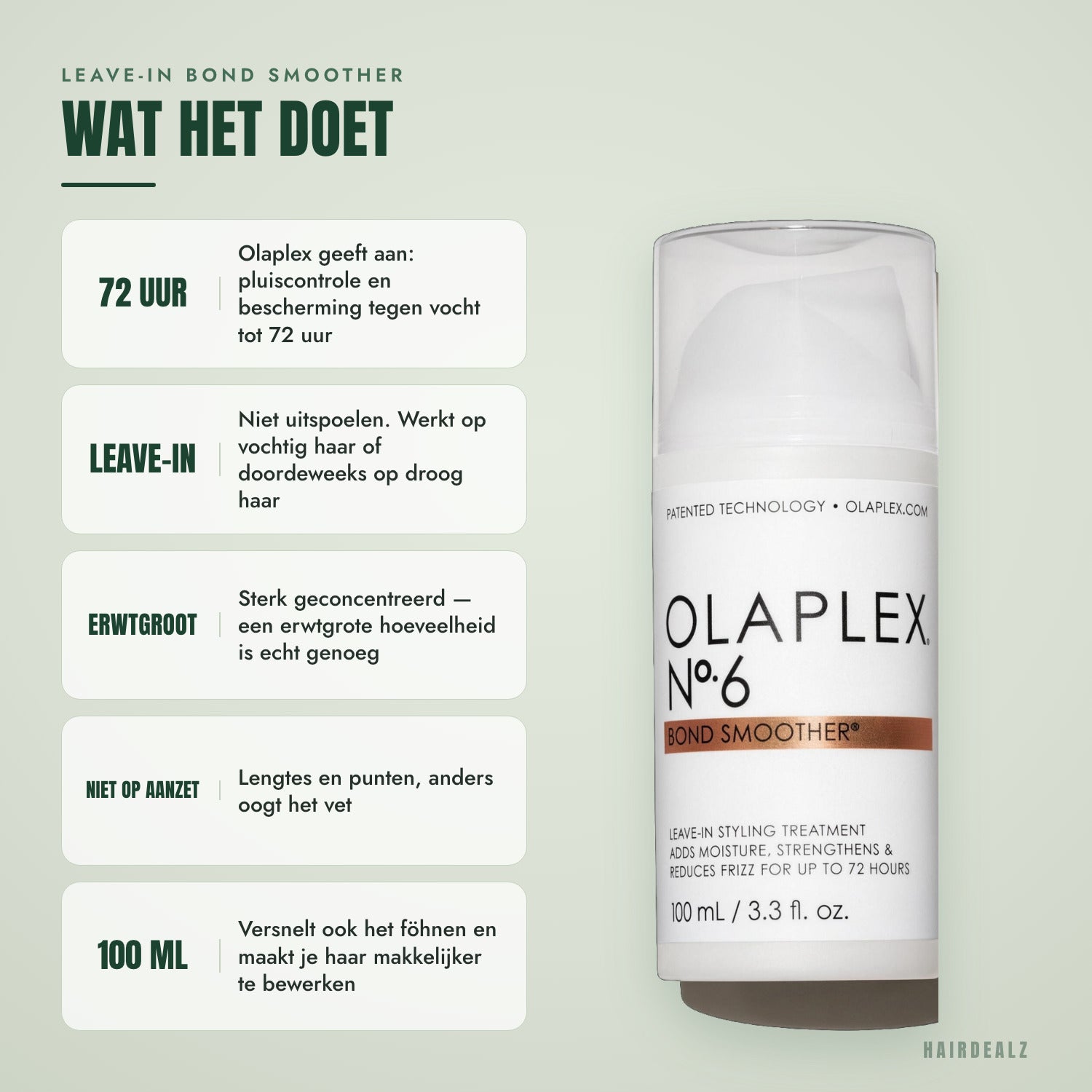 Wat Olaplex No.6 doet