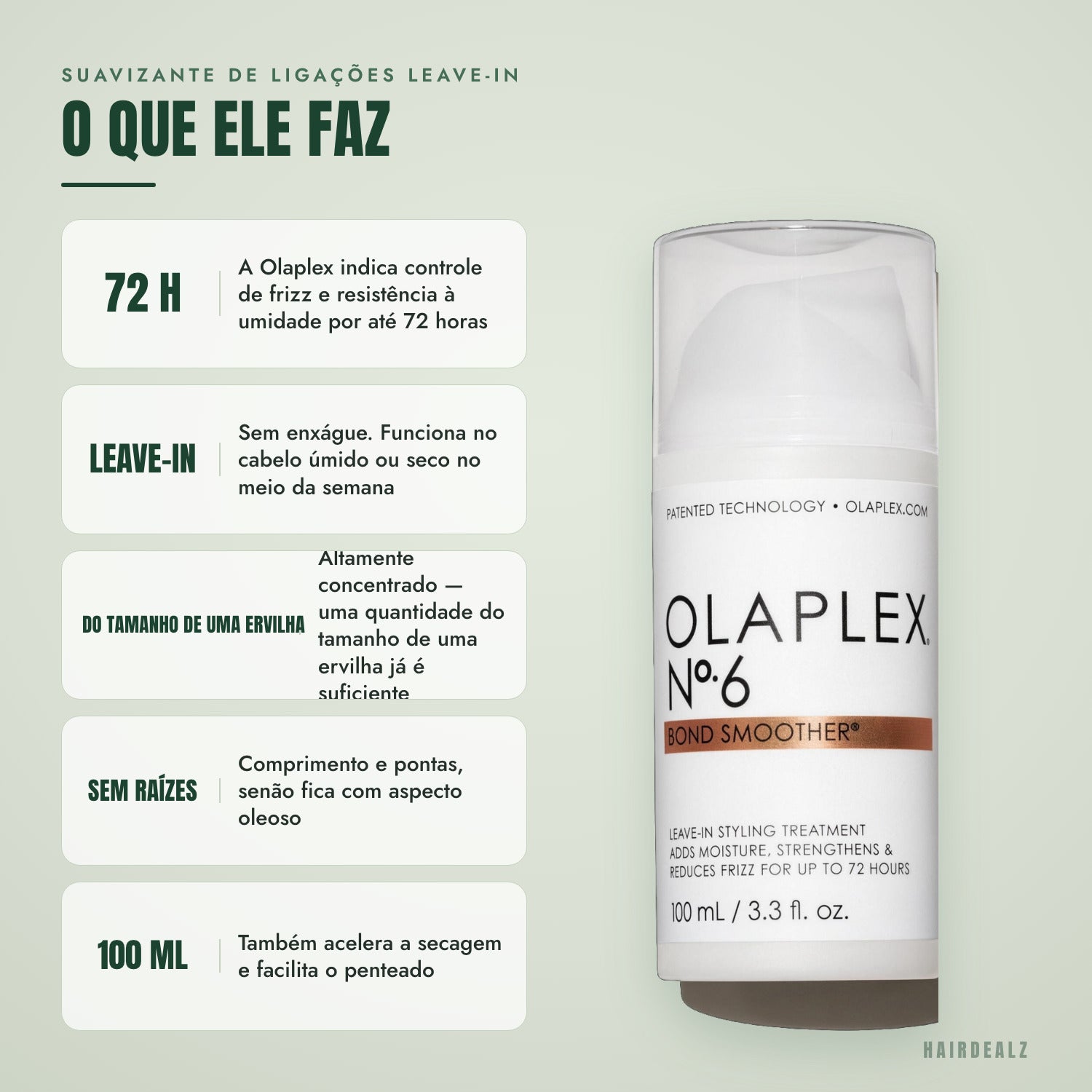 O que o Olaplex No.6 faz