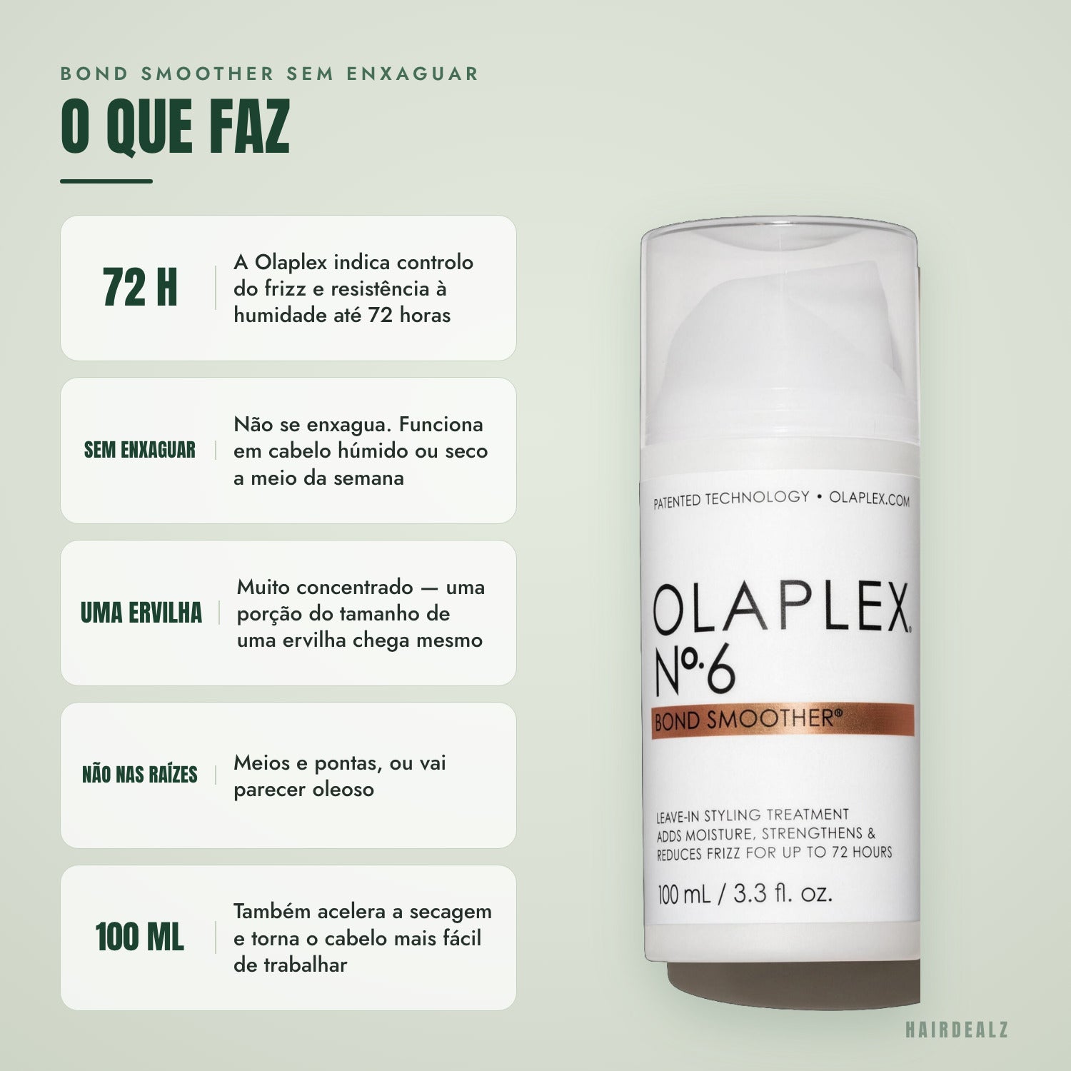 O que faz o Olaplex No.6