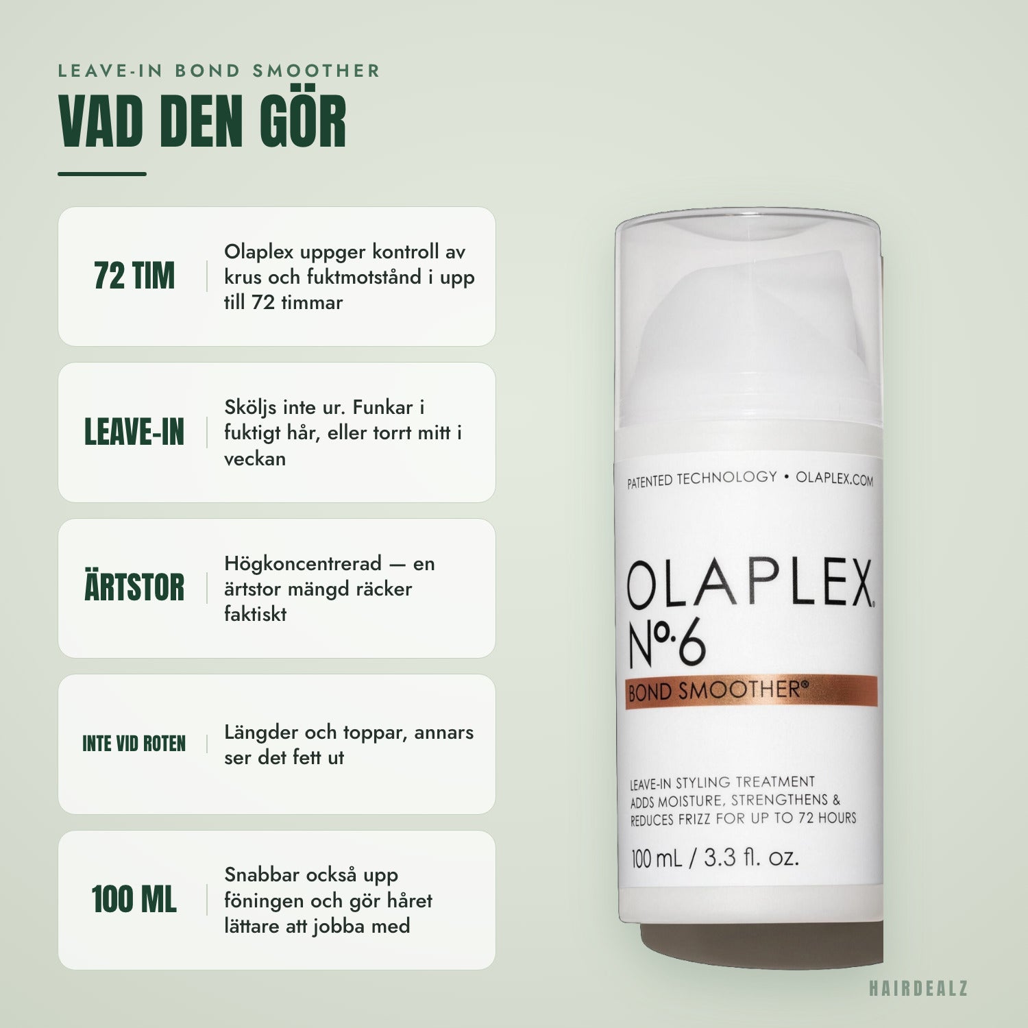 Vad Olaplex No.6 gör