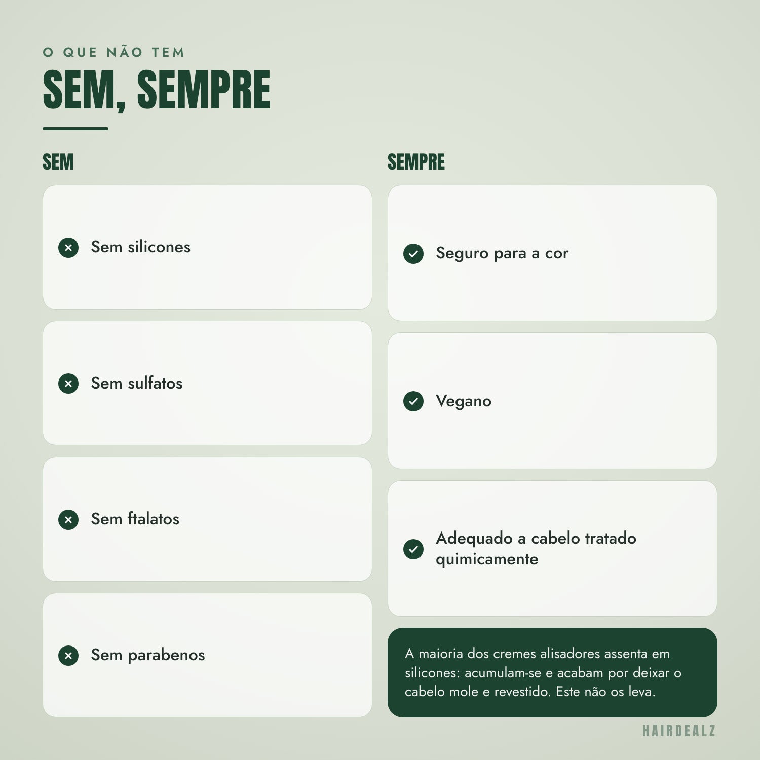 O que não tem o Olaplex No.6