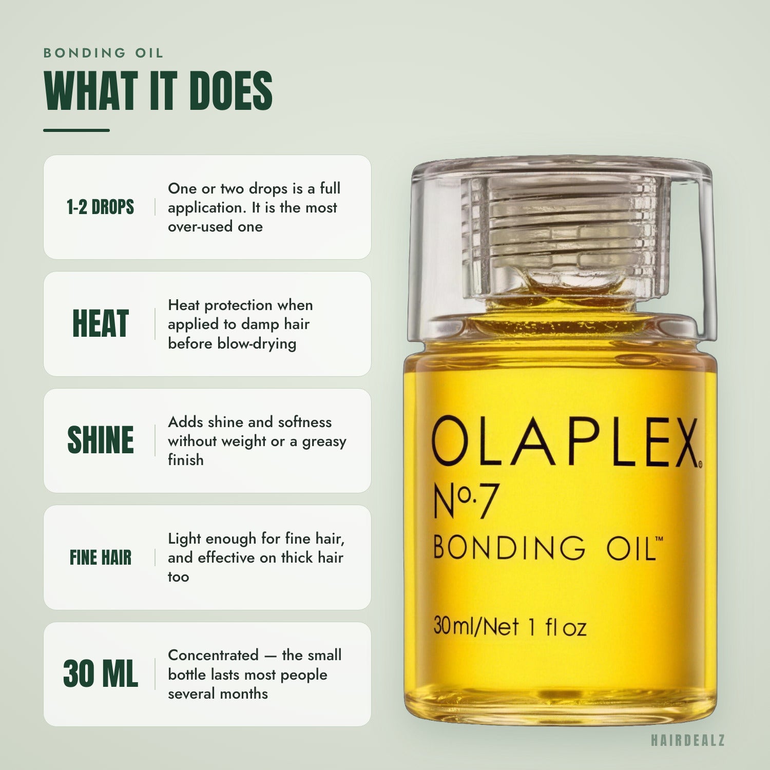 What Olaplex No.7 does