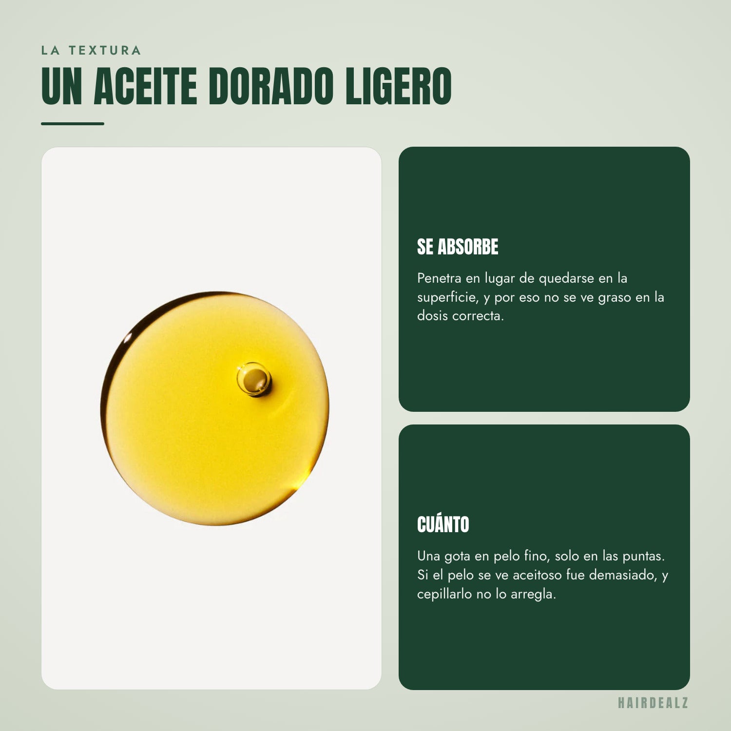 La textura de Olaplex No.7