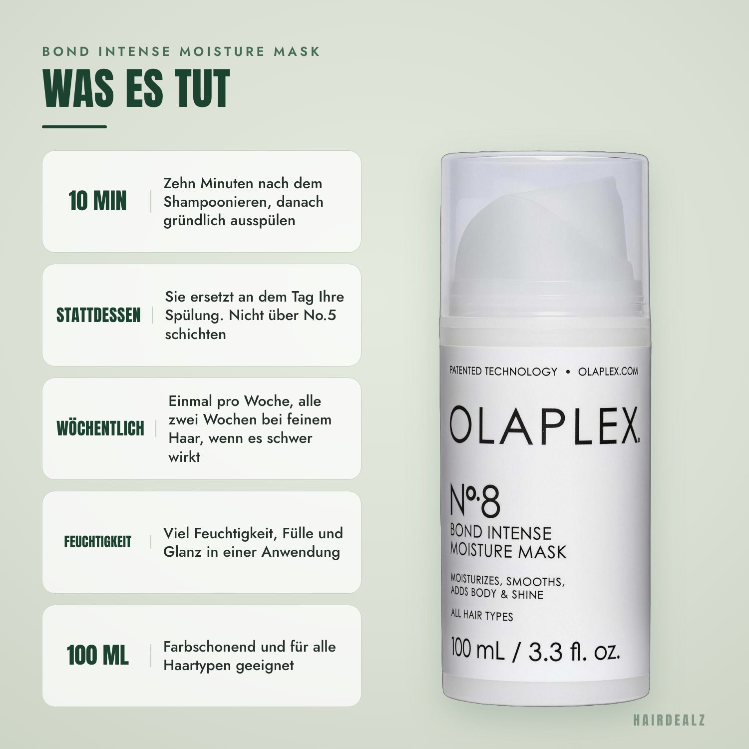 Was Olaplex No.8 tut