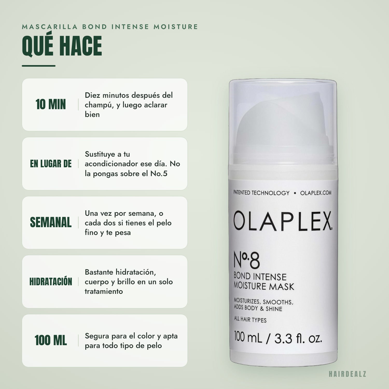 Qué hace Olaplex No.8