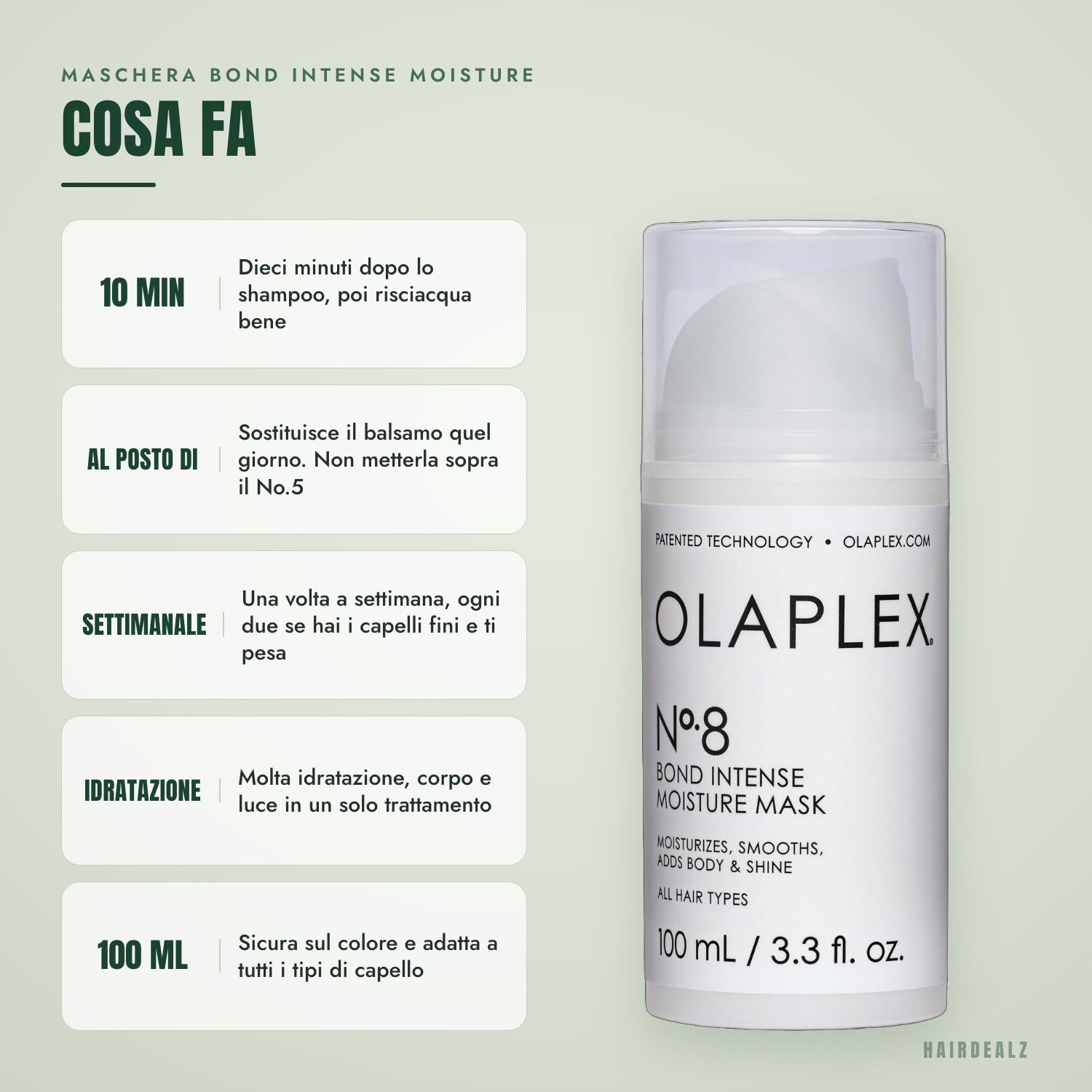 Cosa fa Olaplex No.8
