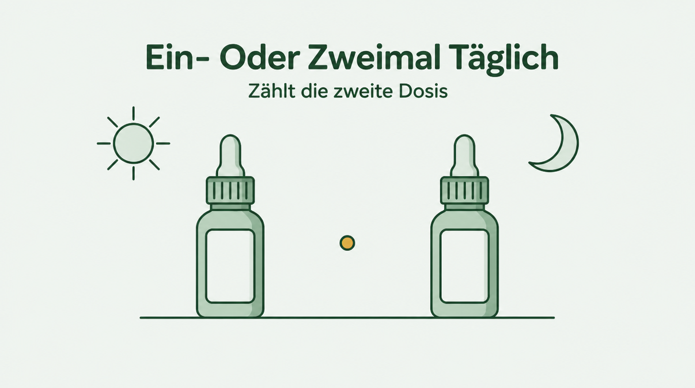 Minoxidil einmal oder zweimal täglich