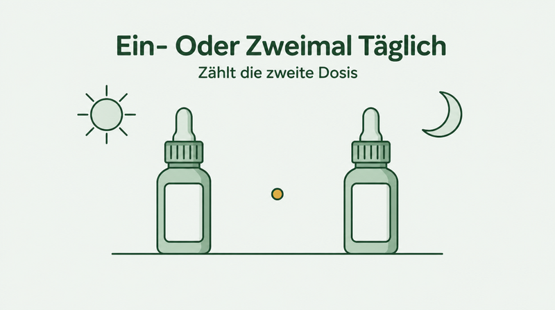 Minoxidil einmal oder zweimal täglich