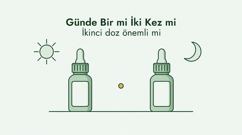 Minoksidil günde bir mi iki kez mi