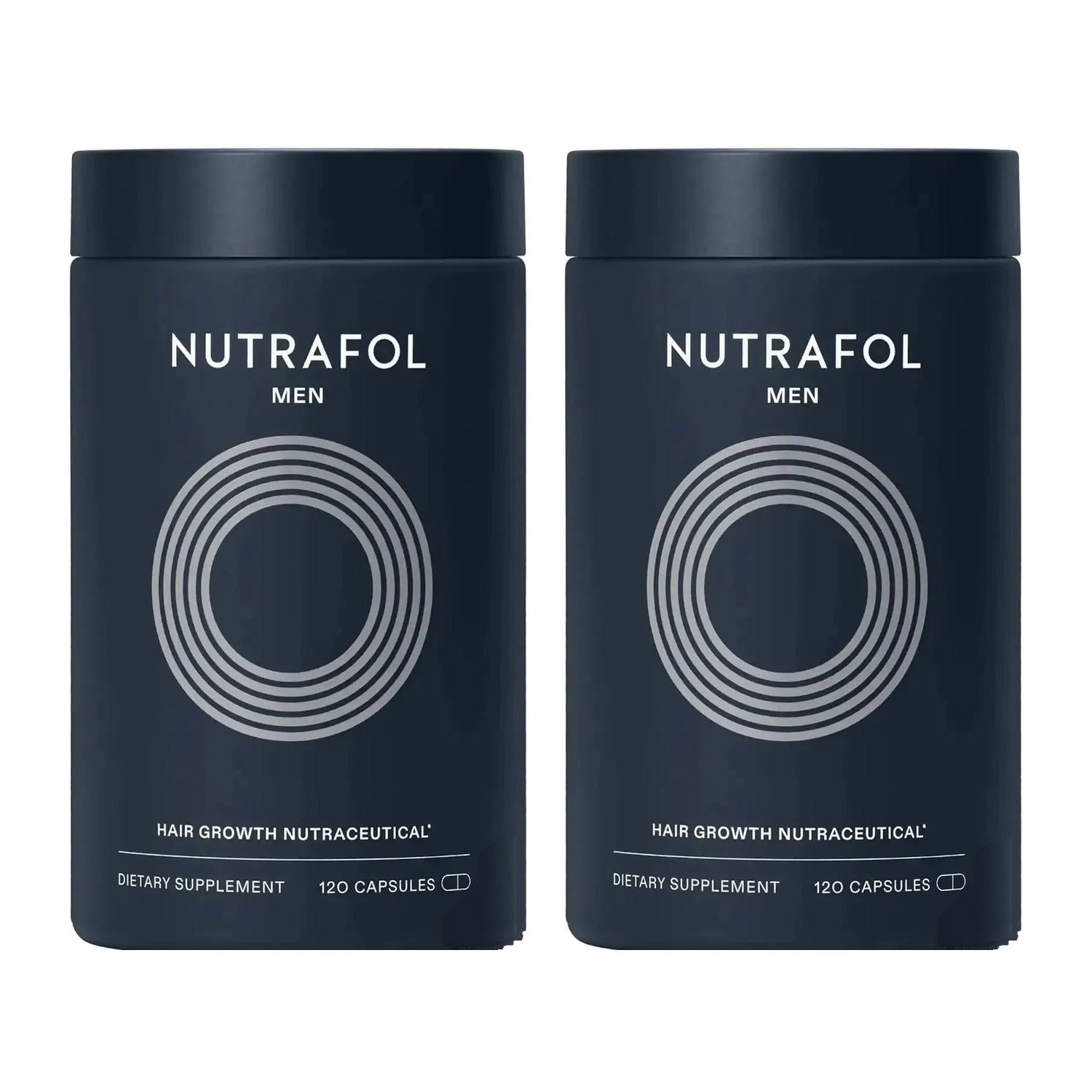 Nutrafol for Men — 2 jars of 120 capsules, 2 month supply
