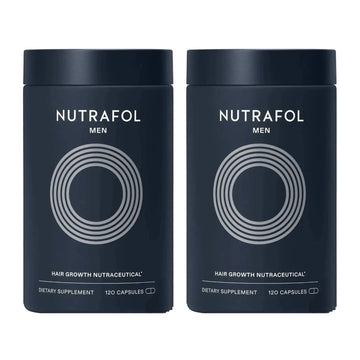 Nutrafol for Men — 2 jars of 120 capsules, 2 month supply