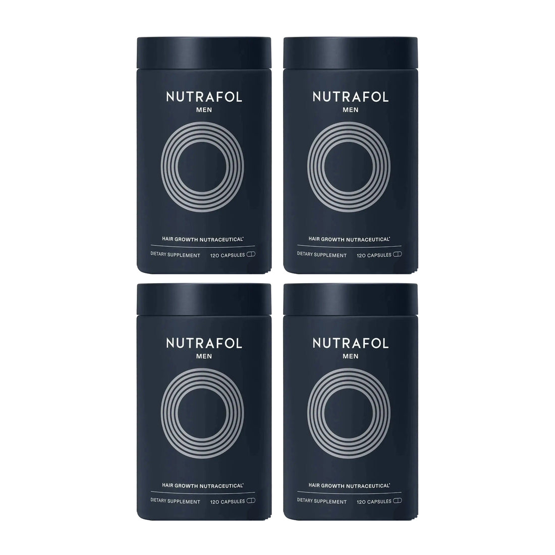 Nutrafol pro muže — 4 dózy po 120 kapslích, zásoba na 4 měsíce