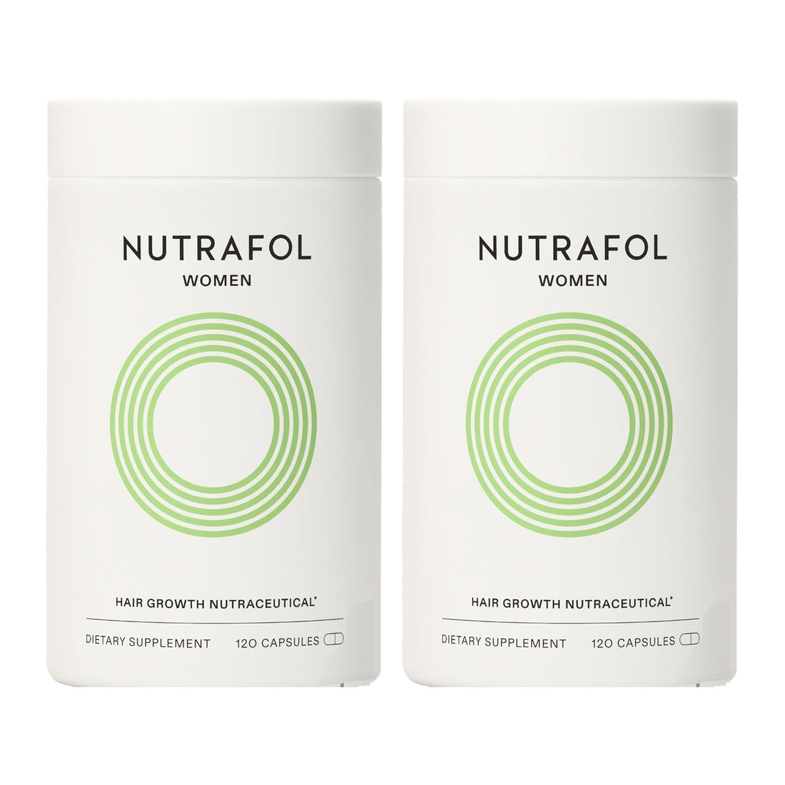 Nutrafol pro ženy 18–44 let — 2 dózy po 120 kapslích, zásoba na 2 měsíce