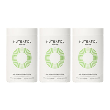 Nutrafol for Women 18-44 years — 3 jars of 120 capsules, 3 month supply