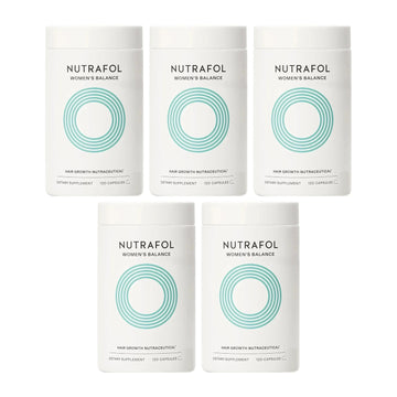 Nutrafol for Women 45+ — 5 jars of 120 capsules, 5 month supply