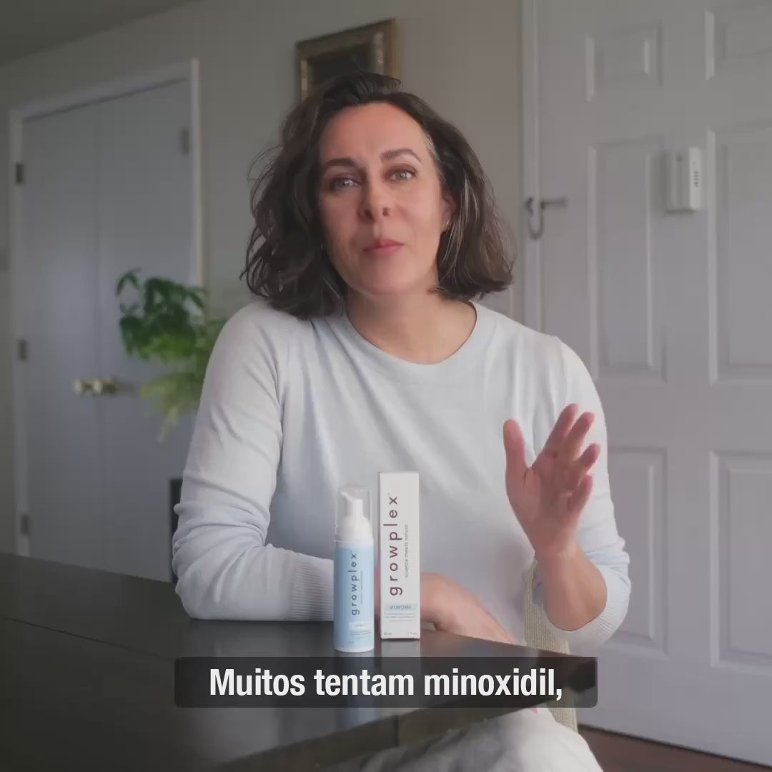 Growplex VitaFoam Minoxidil Foam 5% - product video