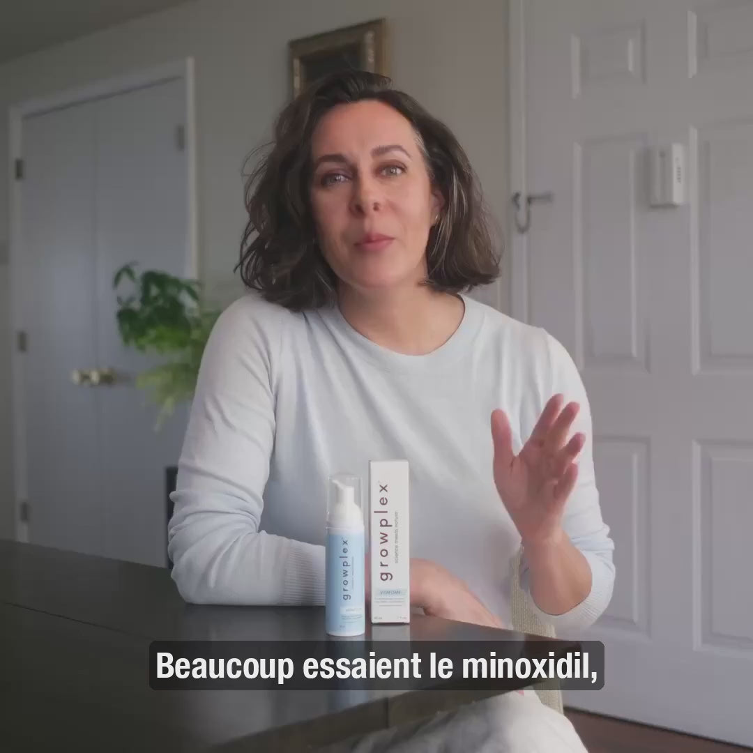 Growplex VitaFoam Minoxidil Foam 5% - product video