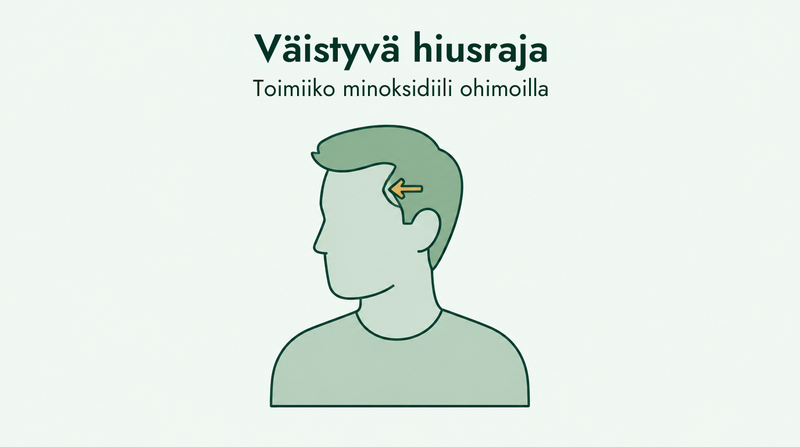 Toimiiko minoksidiili taantuvaan hiusrajaan