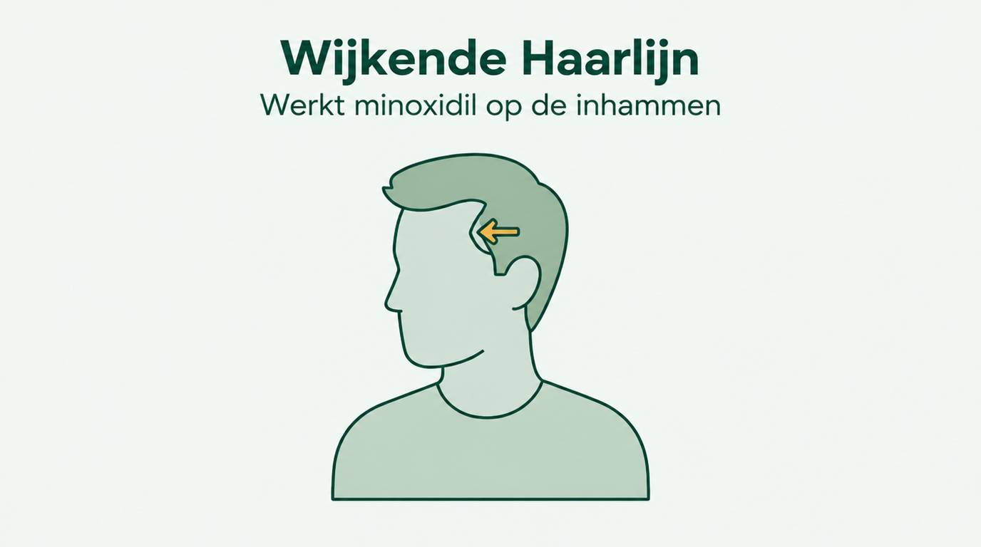 Werkt minoxidil bij een terugtrekkende haarlijn