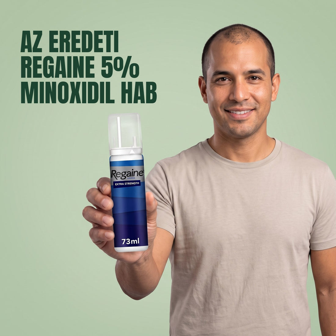 Regaine Minoxidil Hab 5% férfiaknak - 6 havi adag, 6 x 73 ml-es doboz